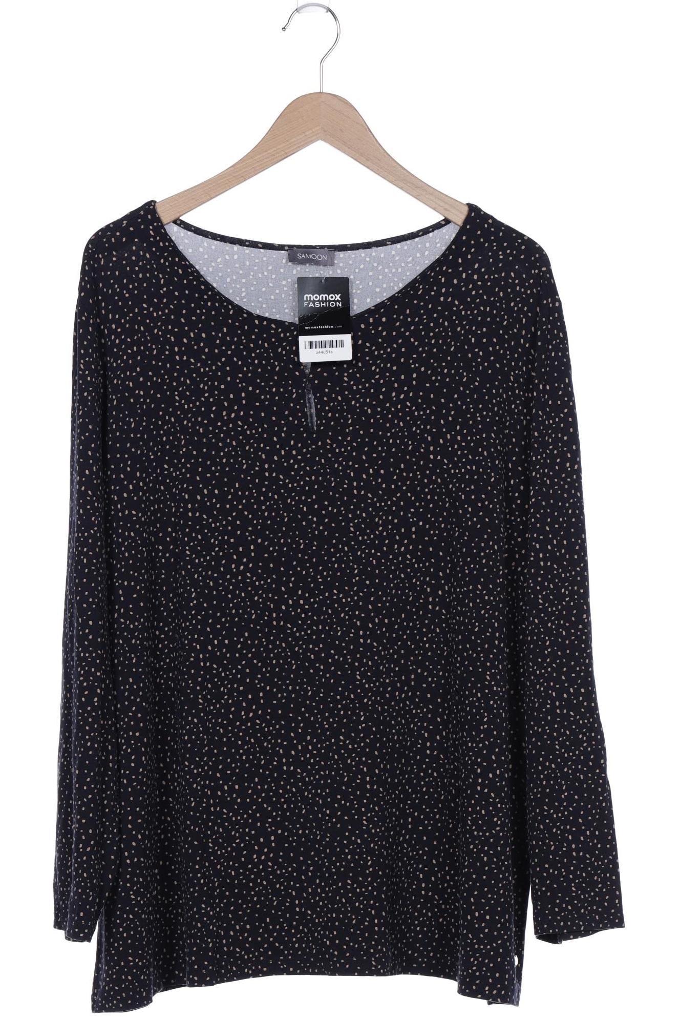 

Samoon by Gerry Weber Damen Langarmshirt, marineblau, Gr. 48