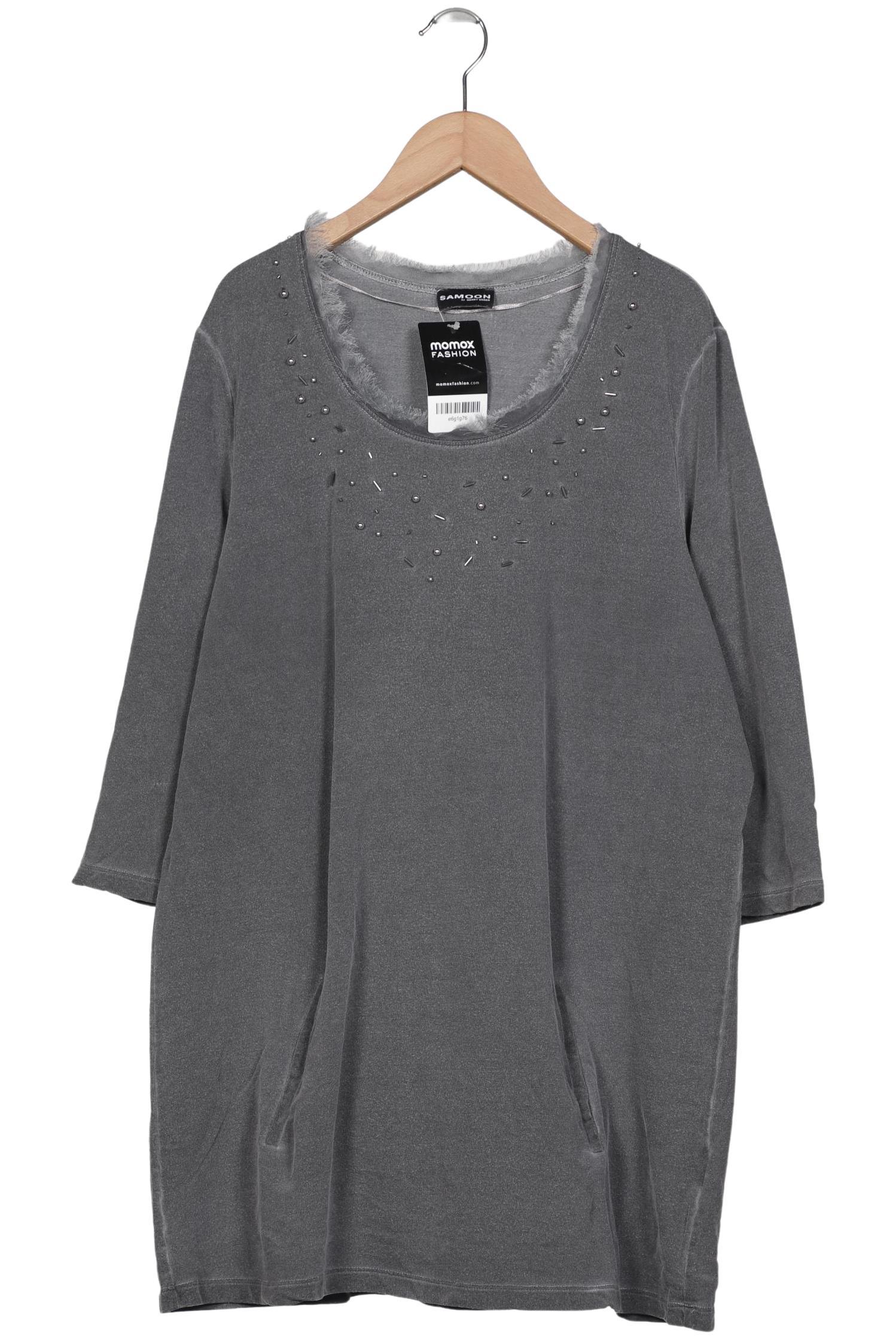 

Samoon by Gerry Weber Damen Langarmshirt, grau, Gr. 44