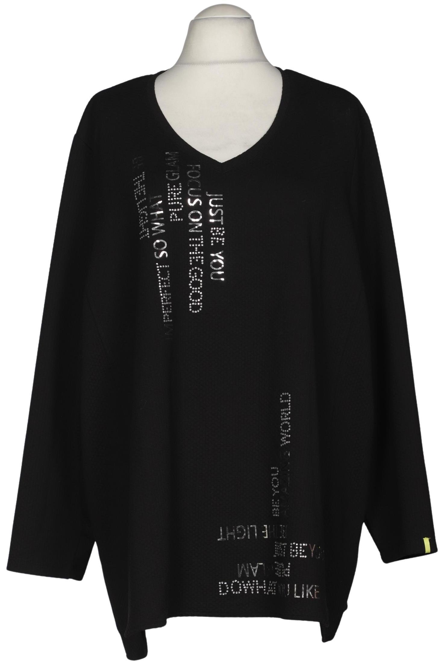 

Samoon by Gerry Weber Damen Langarmshirt, schwarz, Gr. 54