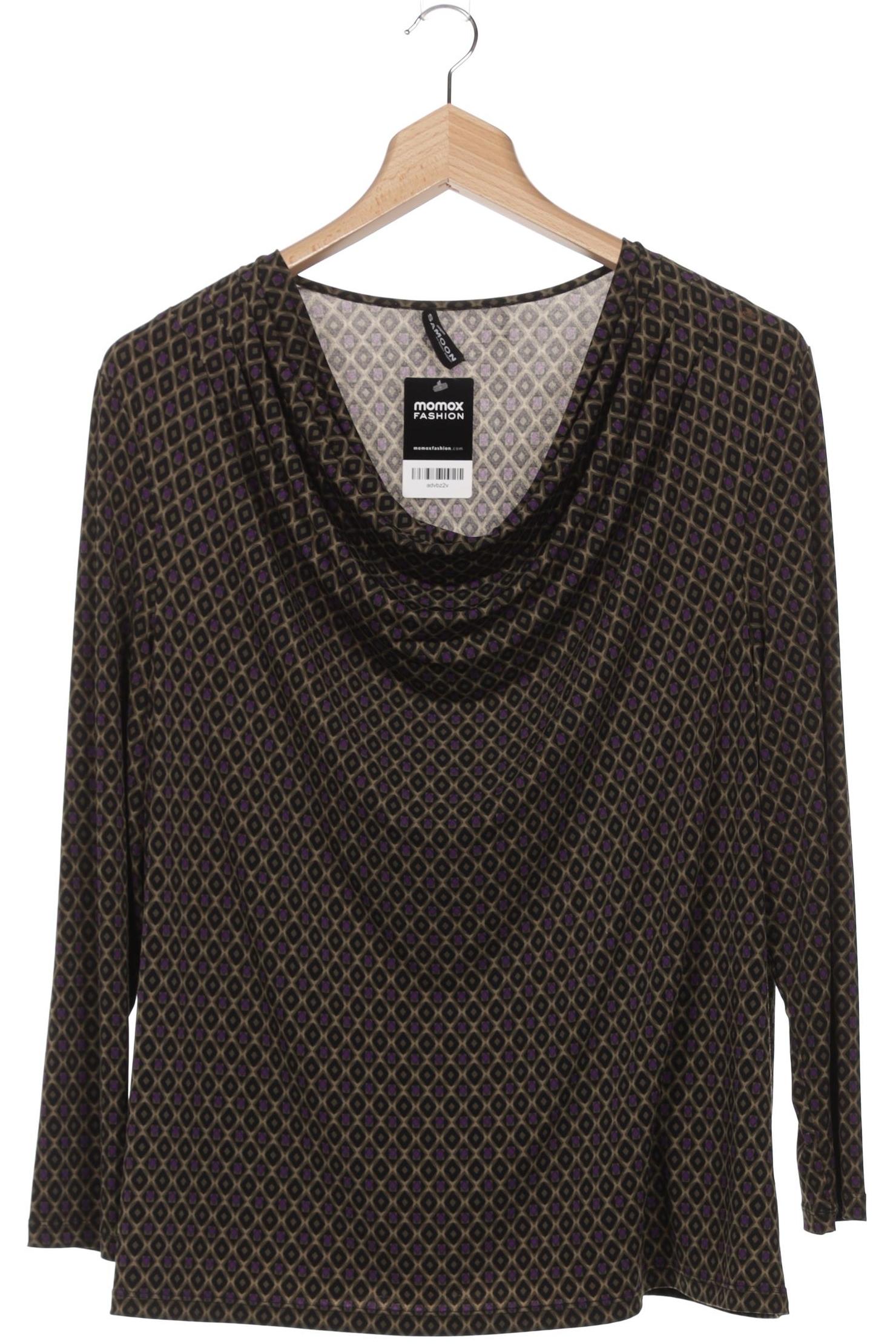 

Samoon by Gerry Weber Damen Langarmshirt, schwarz, Gr. 50