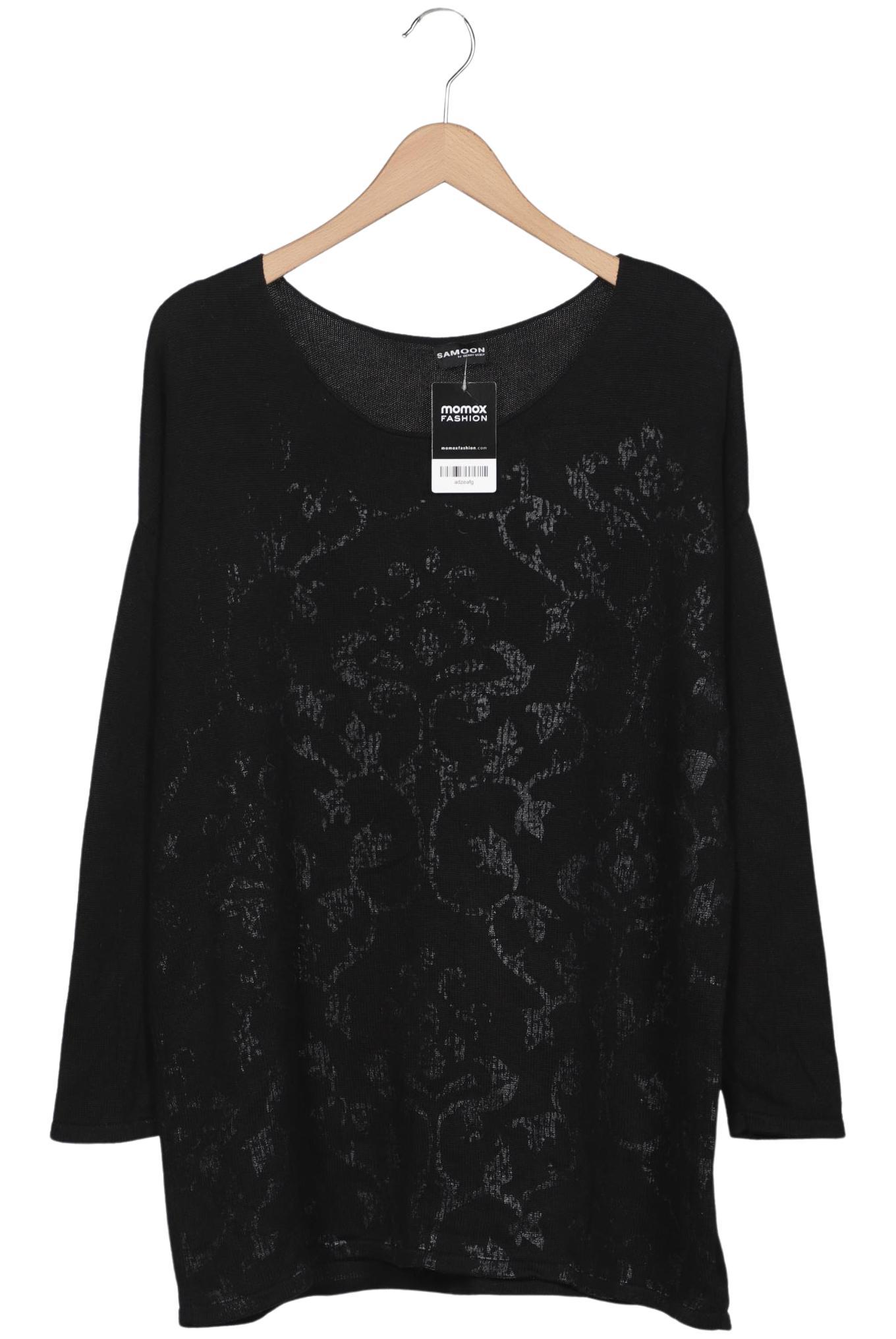 

Samoon by Gerry Weber Damen Pullover, schwarz, Gr. 46