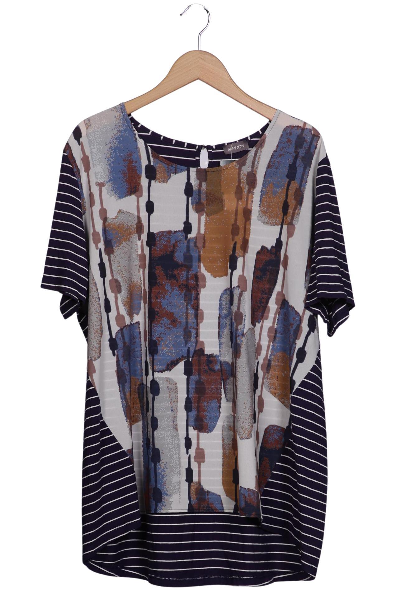 

Samoon by Gerry Weber Damen T-Shirt, mehrfarbig, Gr. 50