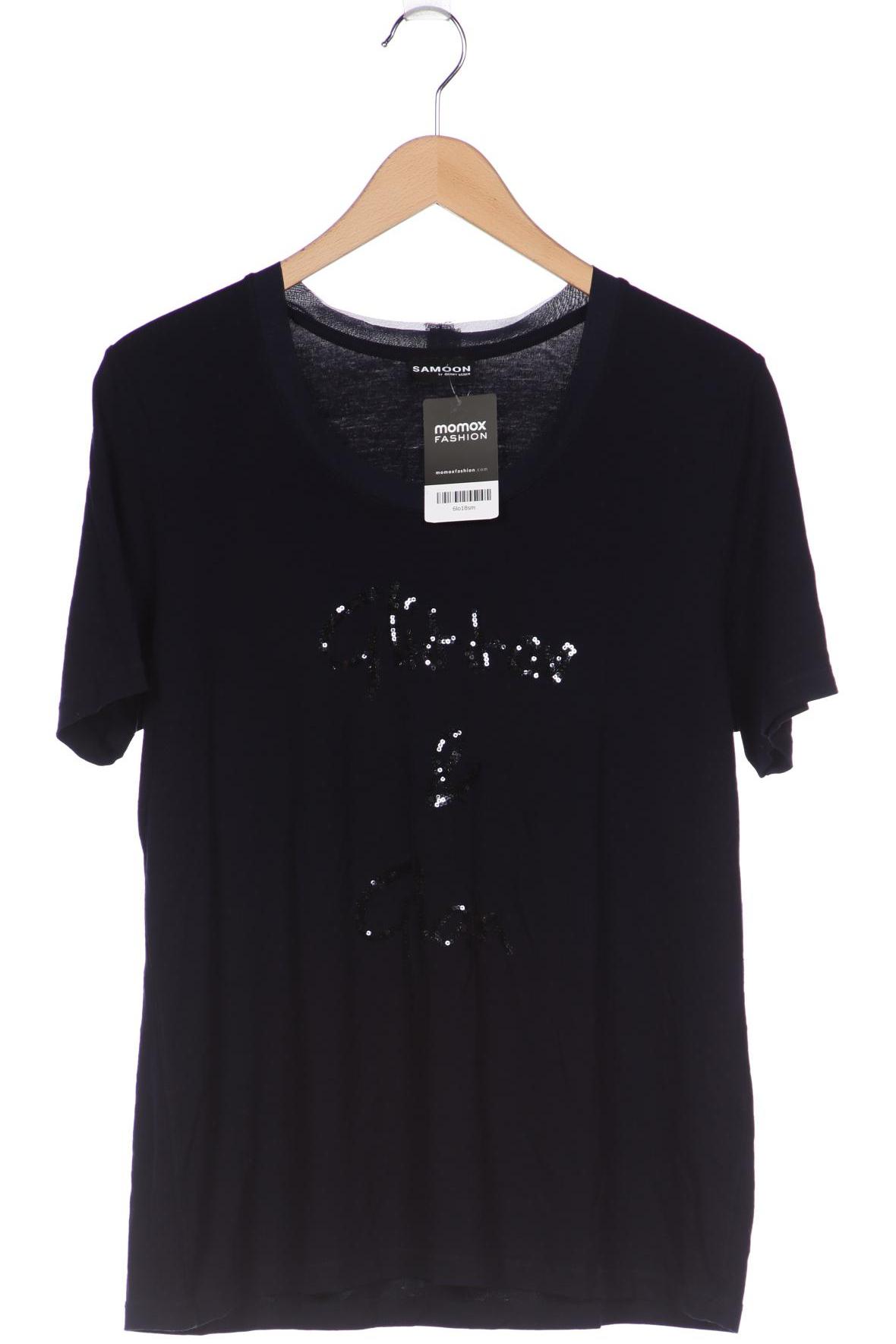 

SAMOON by Gerry Weber Damen T-Shirt, marineblau
