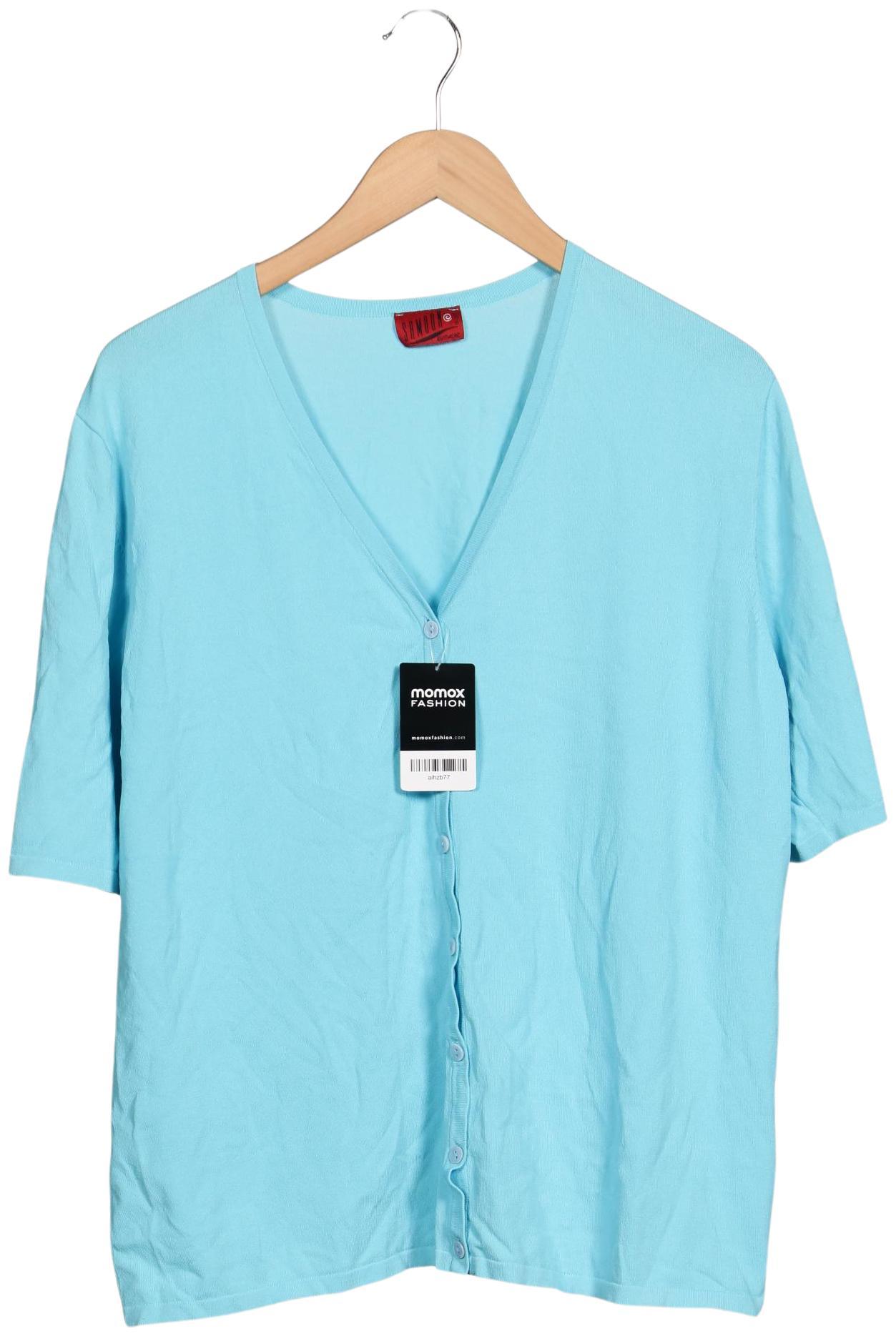 

Samoon by Gerry Weber Damen Strickjacke, blau, Gr. 48