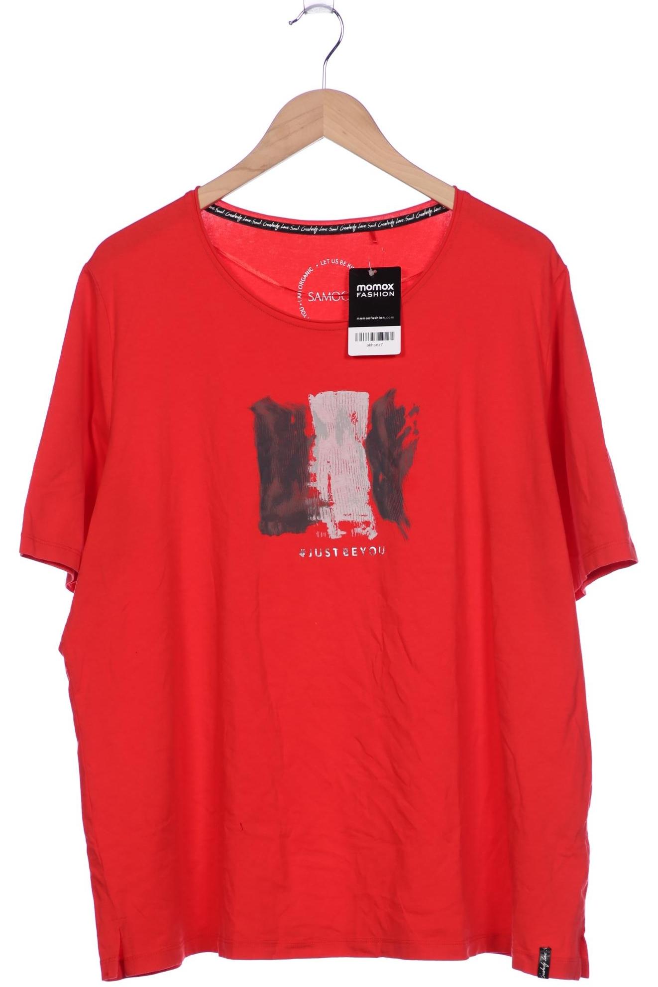

Samoon by Gerry Weber Damen T-Shirt, rot, Gr. 50