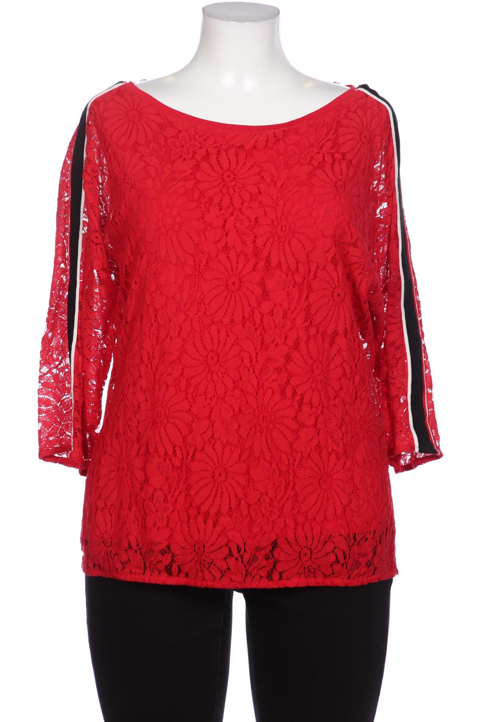 

Samoon by Gerry Weber Damen Langarmshirt, rot, Gr. 44