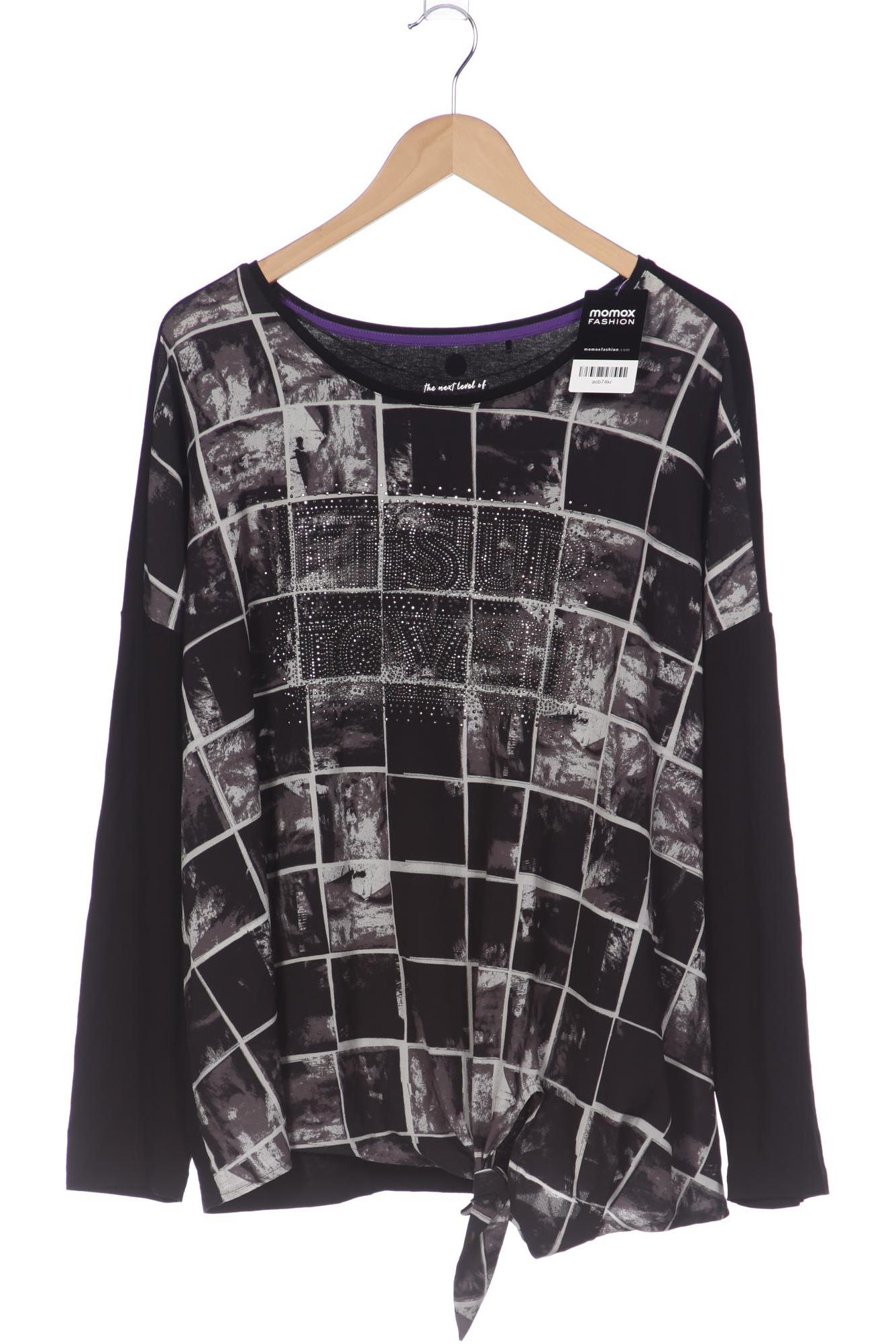 

Samoon by Gerry Weber Damen Langarmshirt, schwarz, Gr. 42