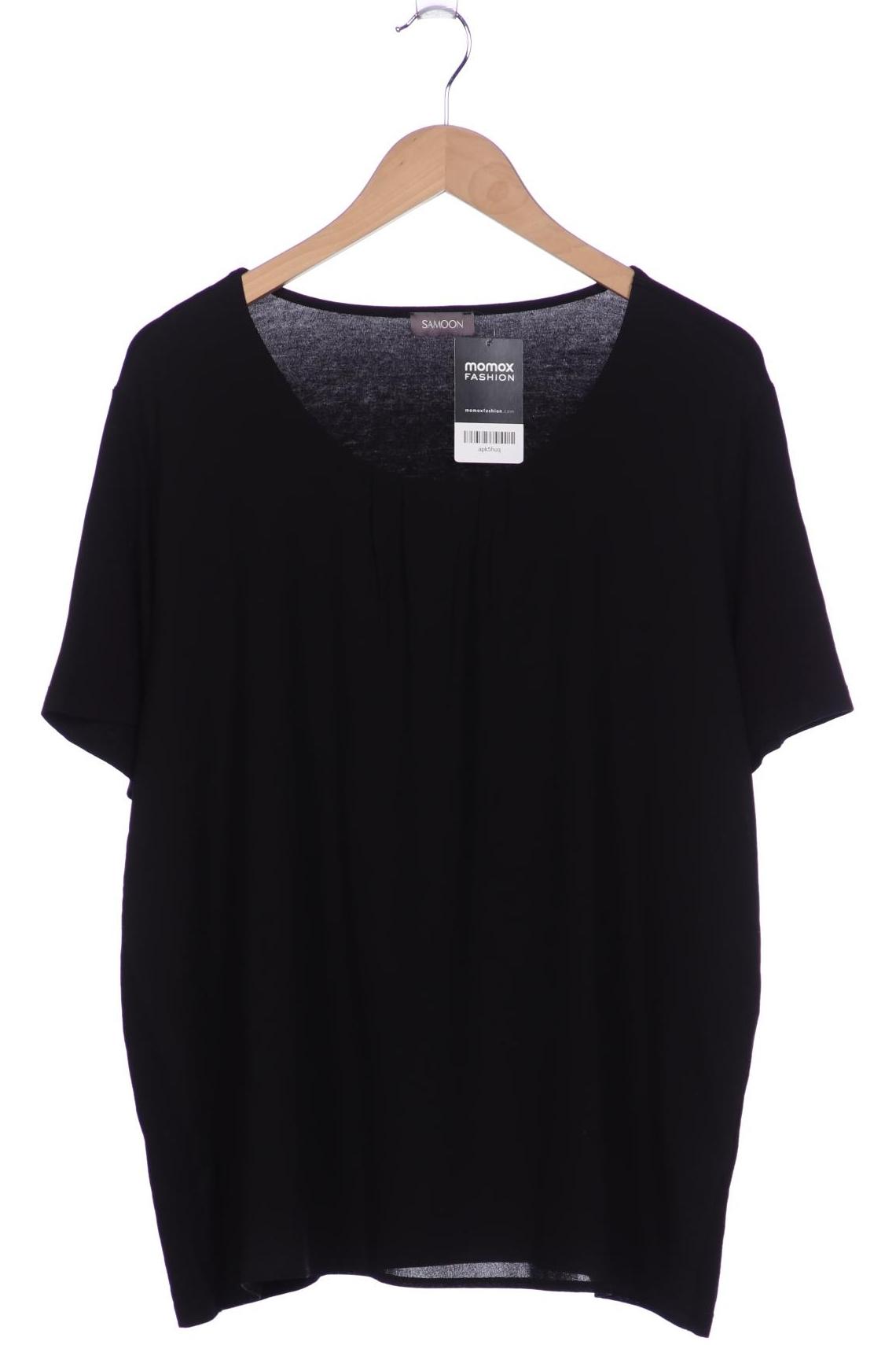 

Samoon by Gerry Weber Damen T-Shirt, schwarz, Gr. 48