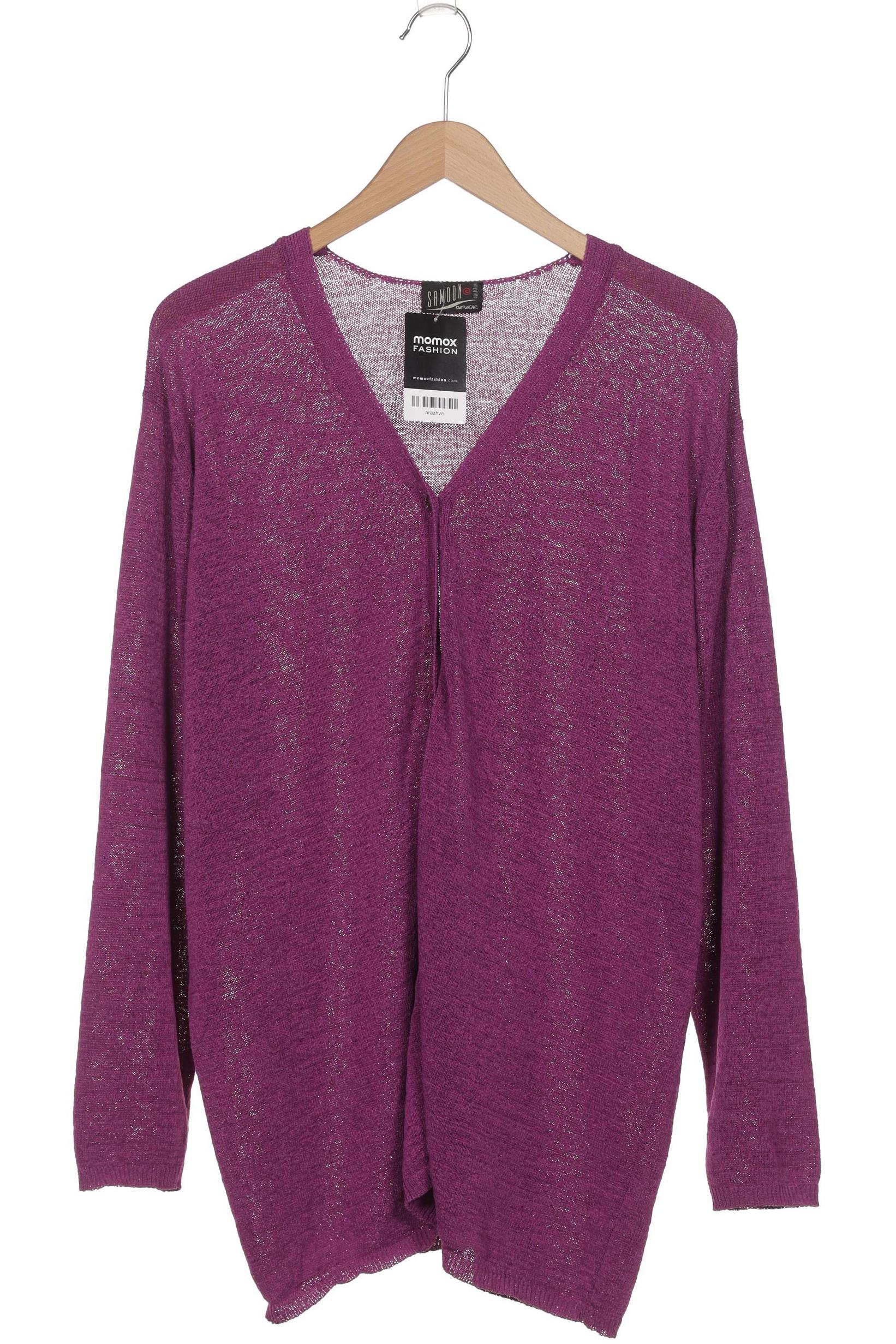 

Samoon by Gerry Weber Damen Strickjacke, flieder, Gr. 48