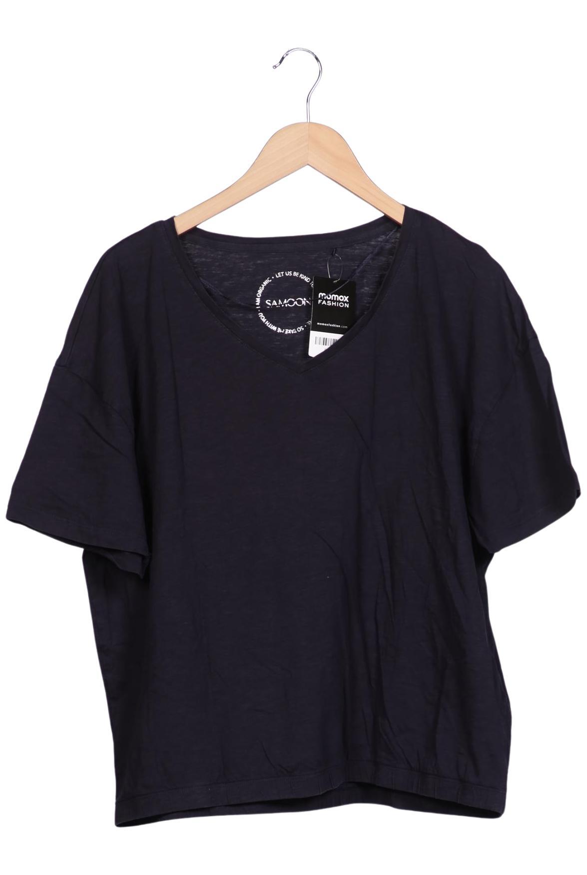 

Samoon by Gerry Weber Damen T-Shirt, marineblau, Gr. 48