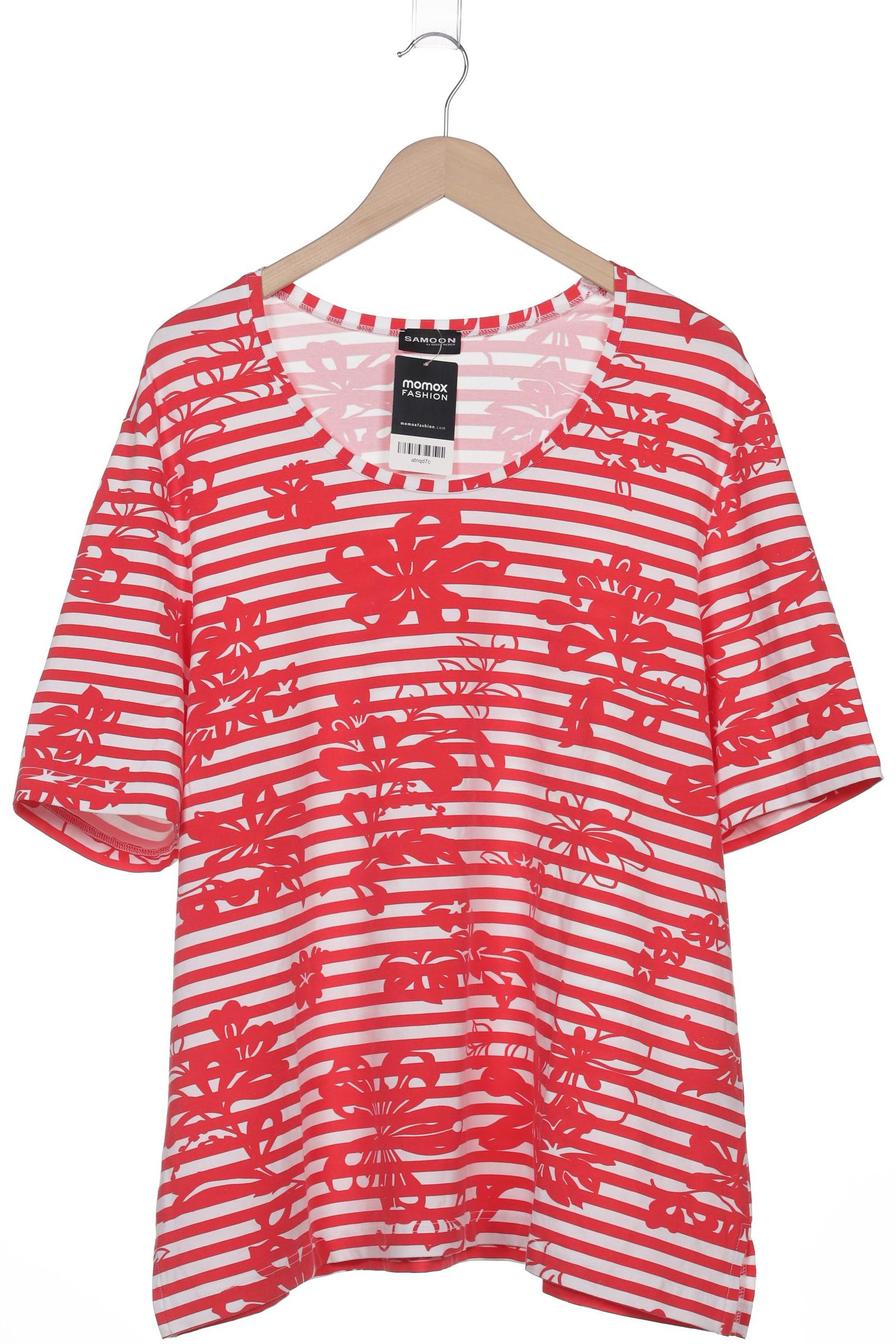 

Samoon by Gerry Weber Damen T-Shirt, rot, Gr. 52