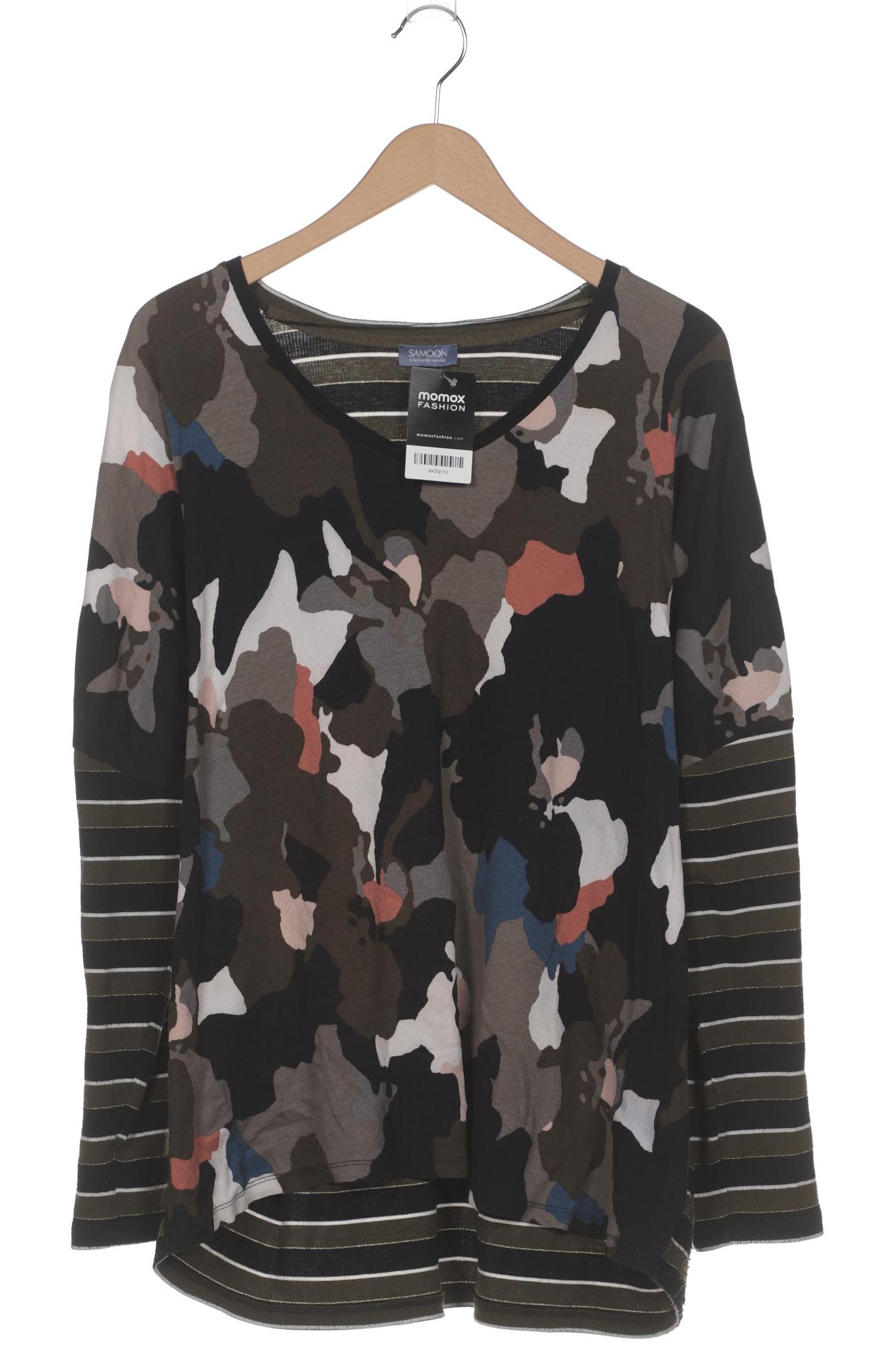 

Samoon by Gerry Weber Damen Langarmshirt, grün, Gr. 52