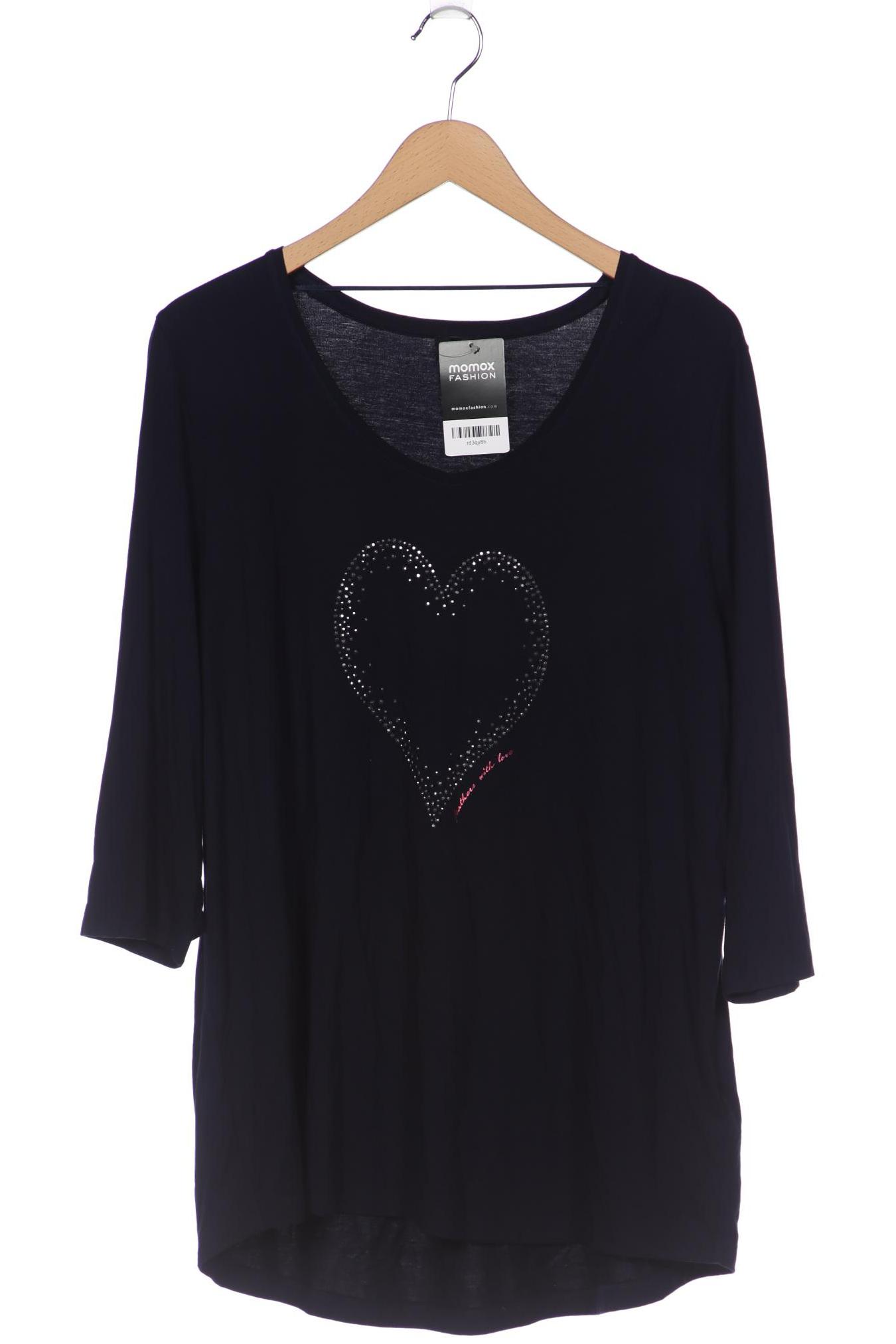 

SAMOON by Gerry Weber Damen Langarmshirt, marineblau