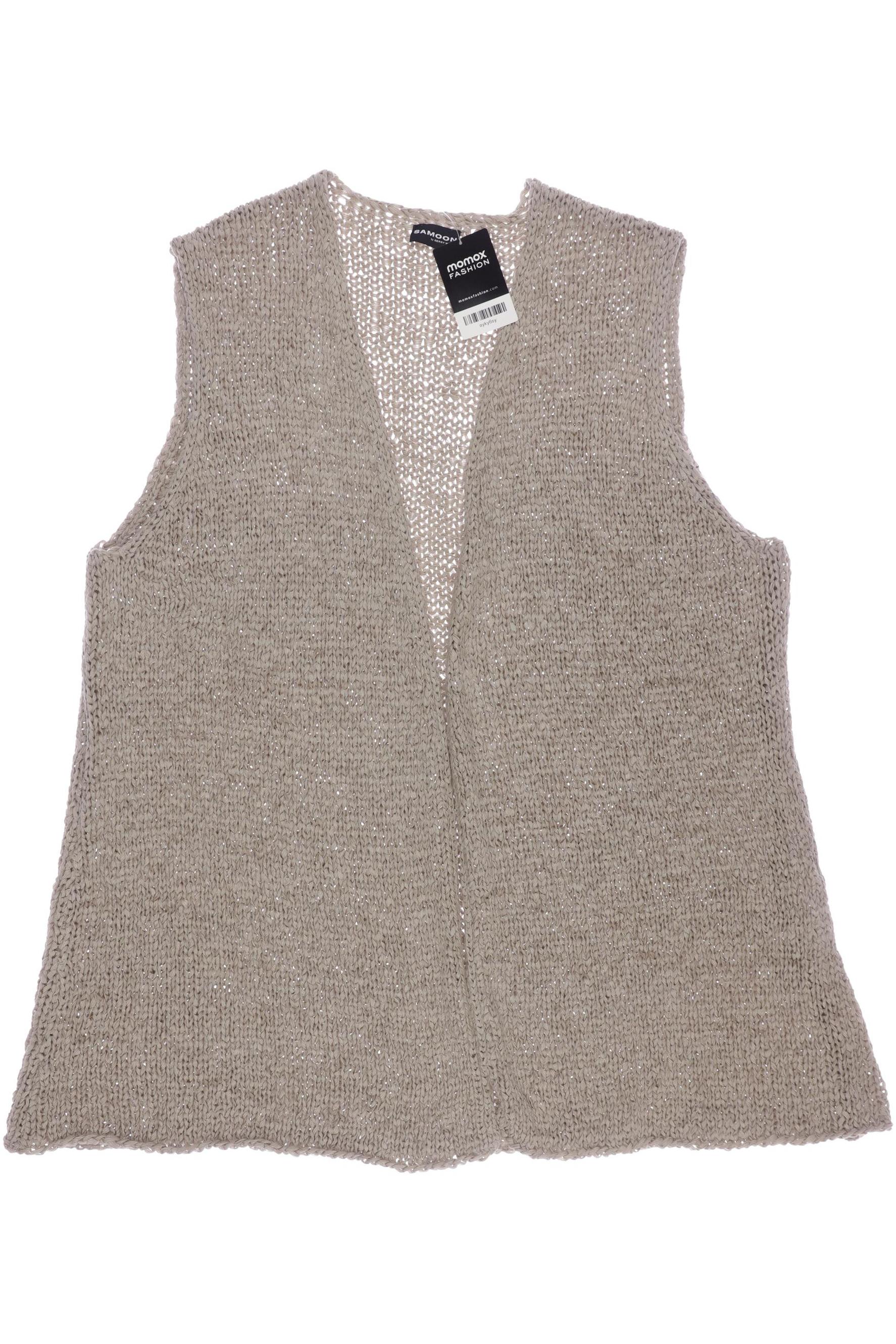 

Samoon by Gerry Weber Damen Weste, beige, Gr. 50