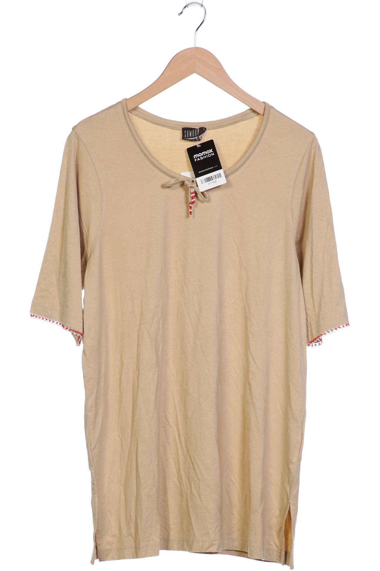 

Samoon by Gerry Weber Damen T-Shirt, beige, Gr. 40