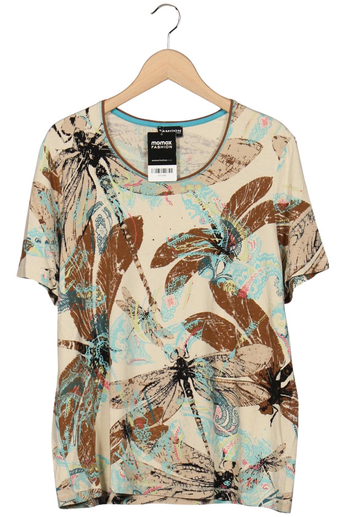 

Samoon by Gerry Weber Damen T-Shirt, mehrfarbig, Gr. 48