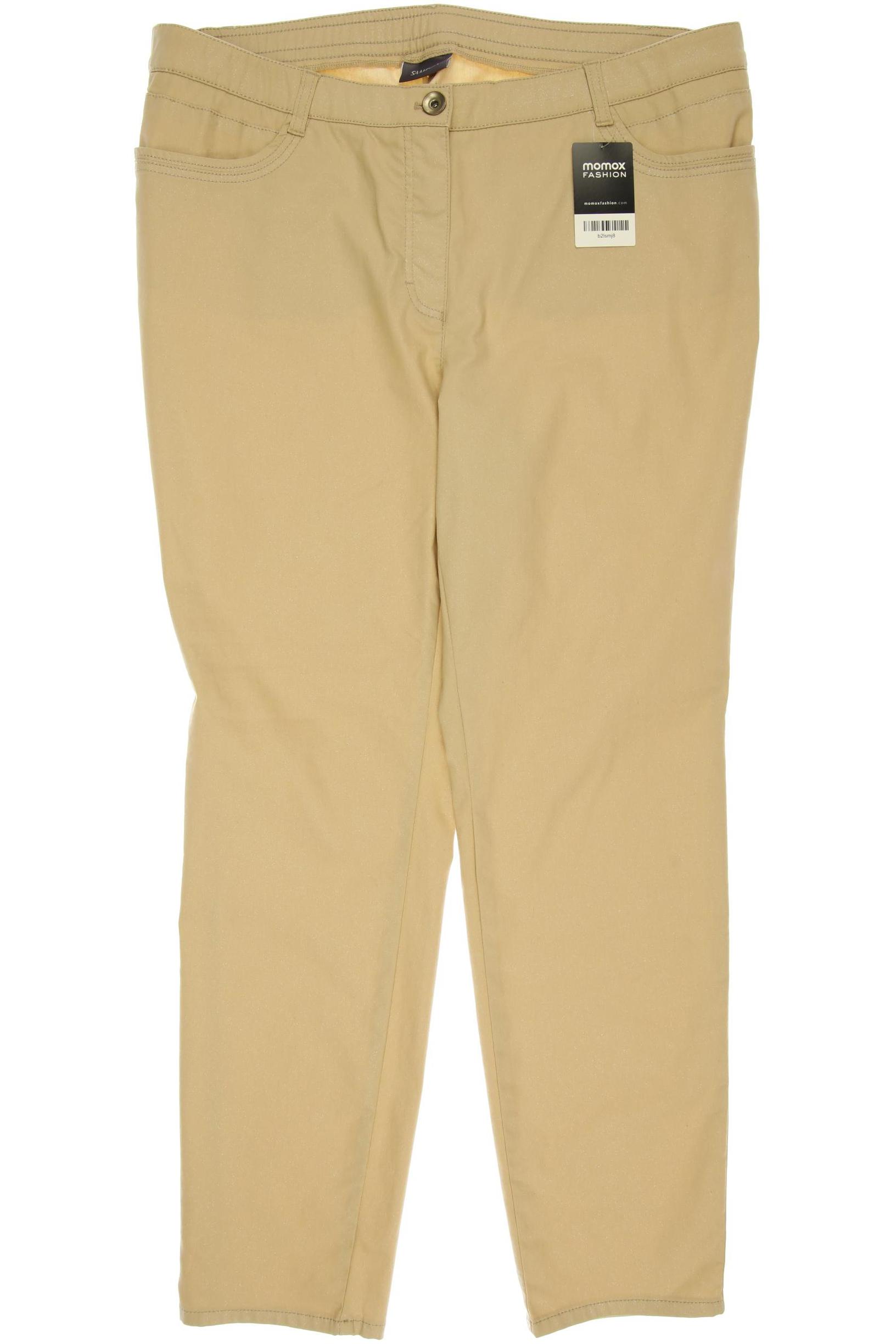 

Samoon by Gerry Weber Damen Stoffhose, beige, Gr. 48