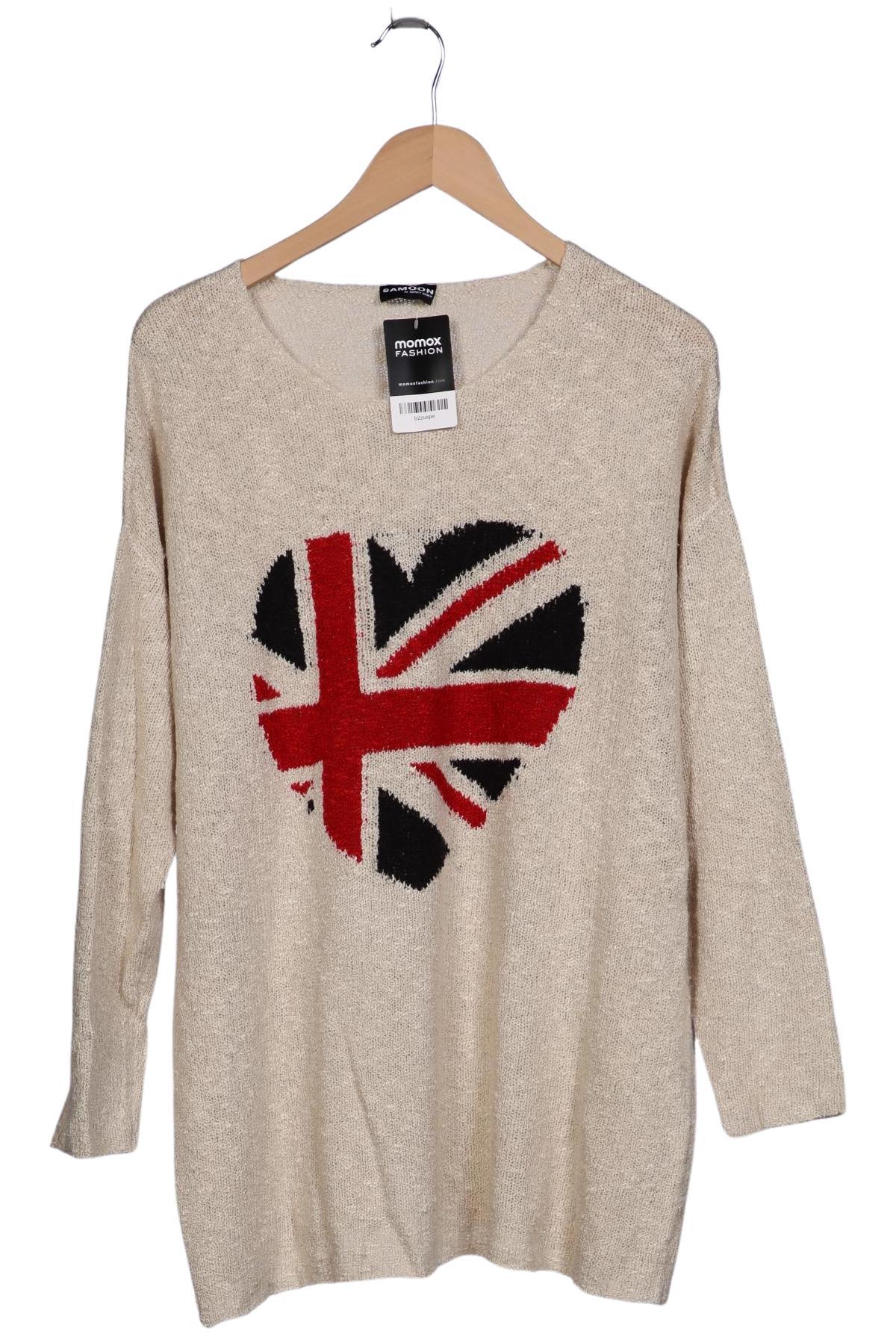 

Samoon by Gerry Weber Damen Pullover, beige, Gr. 48