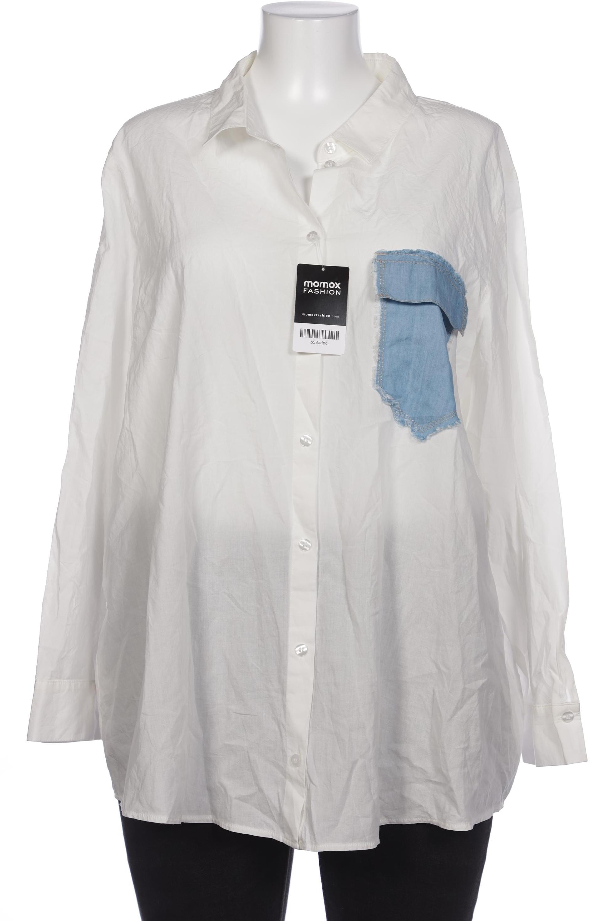 

Samoon by Gerry Weber Damen Bluse, weiß, Gr. 50