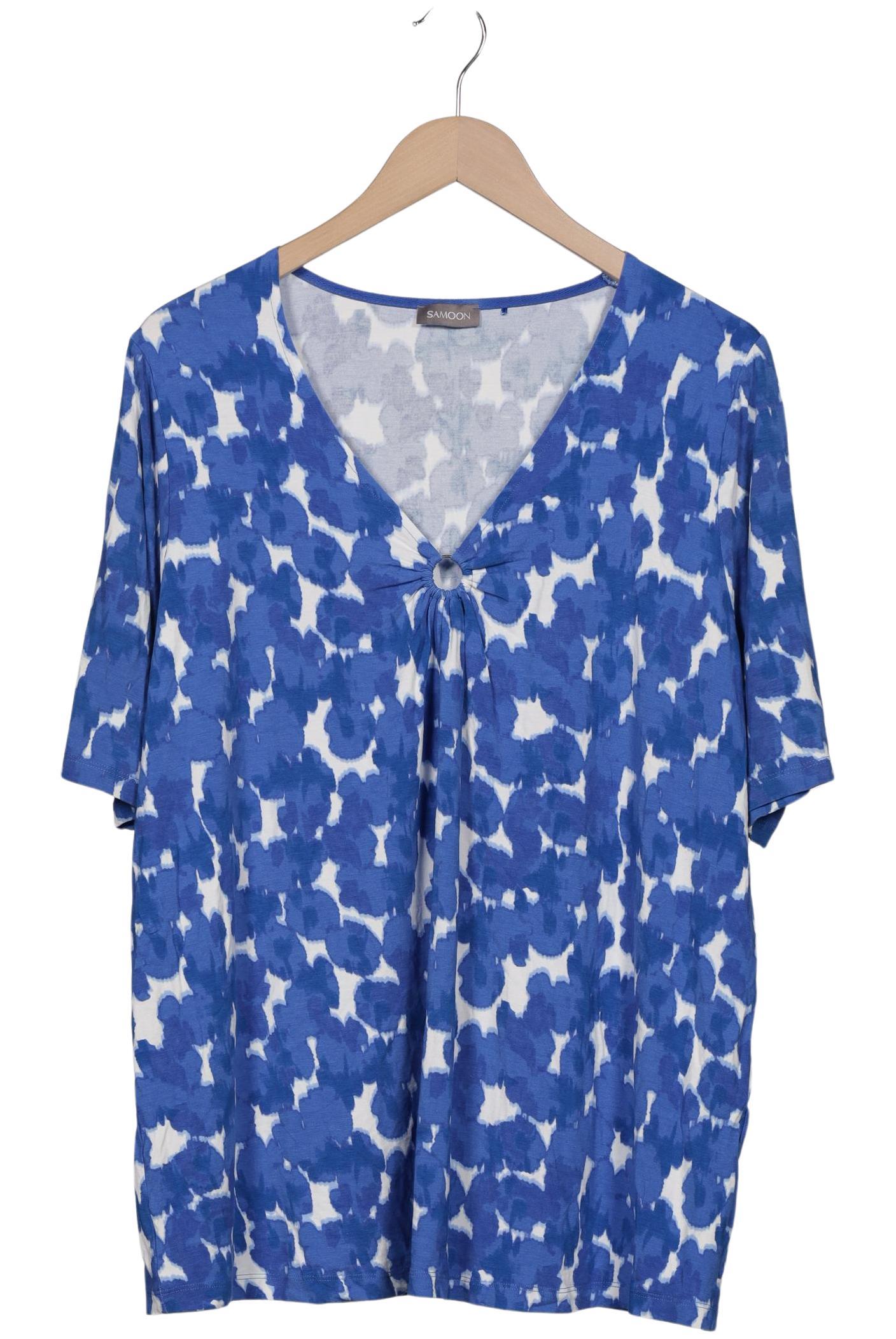 

Samoon by Gerry Weber Damen T-Shirt, mehrfarbig, Gr. 50