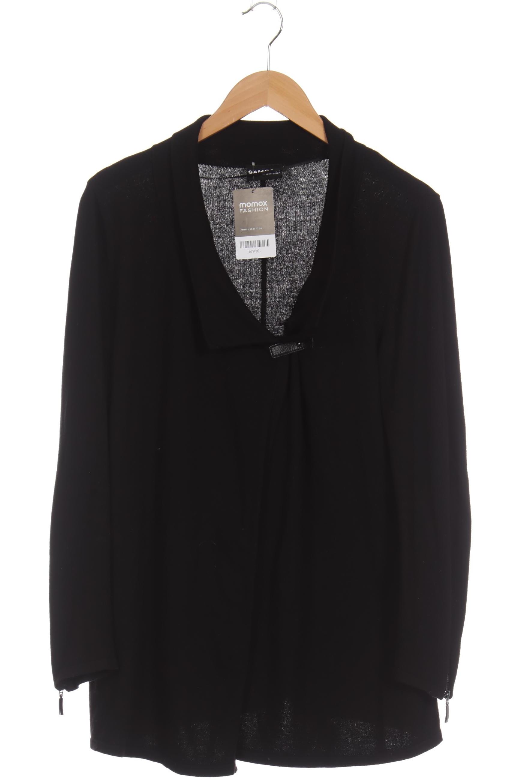 

Samoon by Gerry Weber Damen Strickjacke, schwarz, Gr. 42