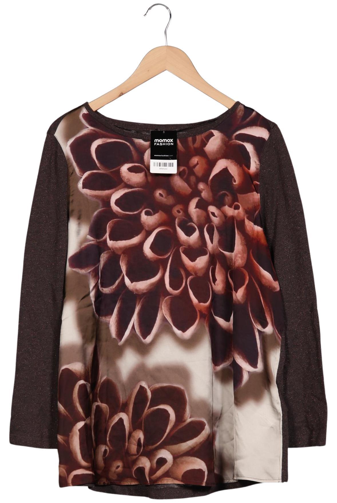 

Samoon by Gerry Weber Damen Langarmshirt, braun, Gr. 46