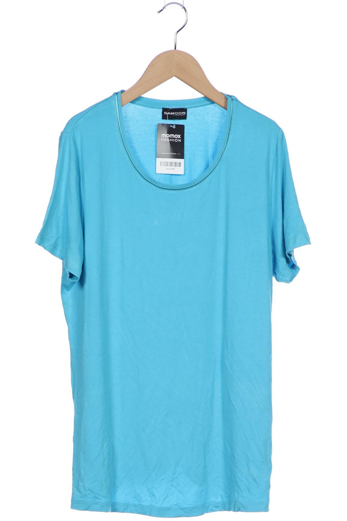 

Samoon by Gerry Weber Damen T-Shirt, blau, Gr. 42