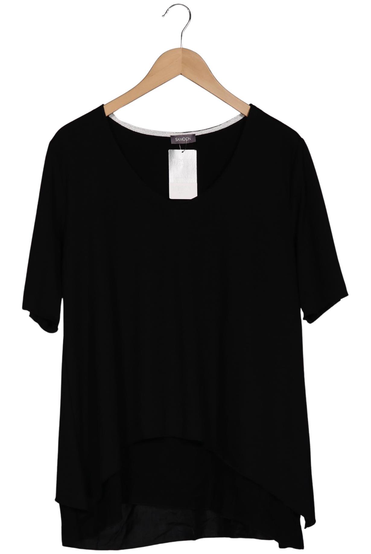 

Samoon by Gerry Weber Damen T-Shirt, schwarz, Gr. 44