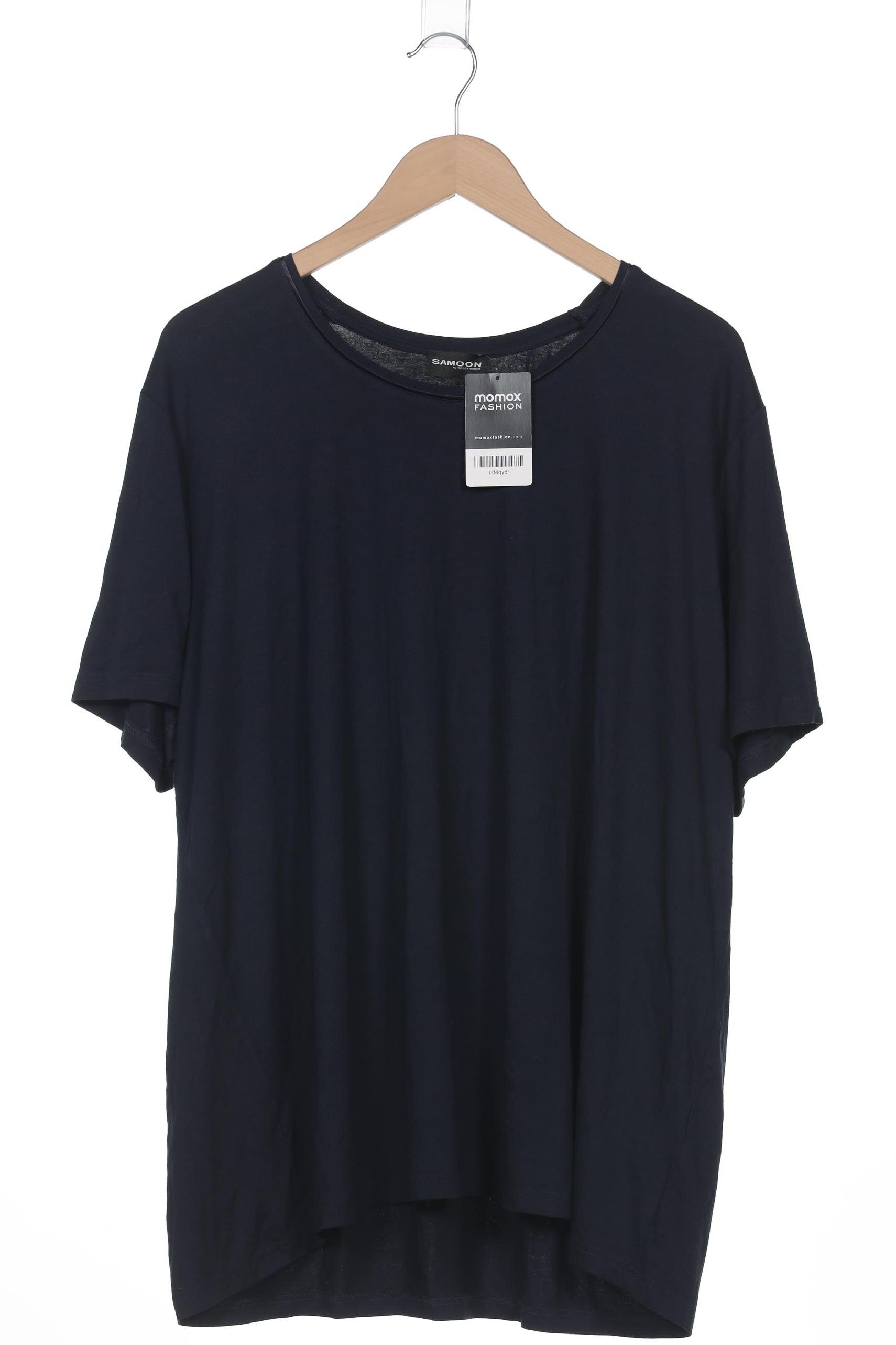 

Samoon by Gerry Weber Damen T-Shirt, marineblau, Gr. 52