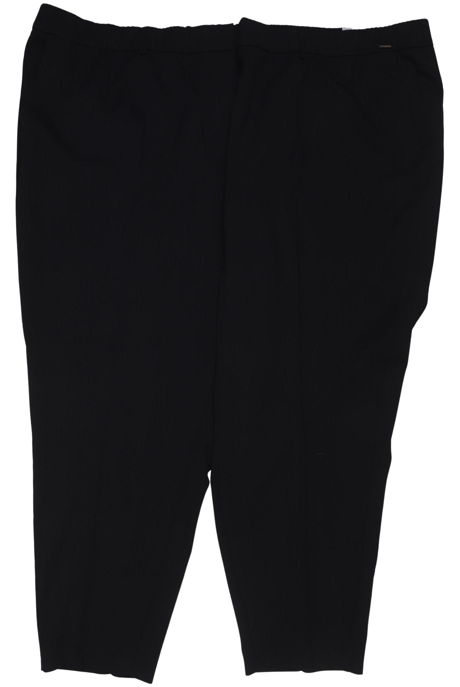 

Samoon by Gerry Weber Damen Stoffhose, schwarz, Gr. 56