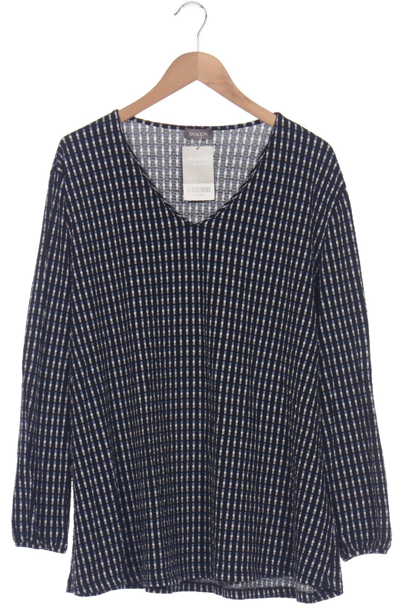

Samoon by Gerry Weber Damen Langarmshirt, marineblau, Gr. 52