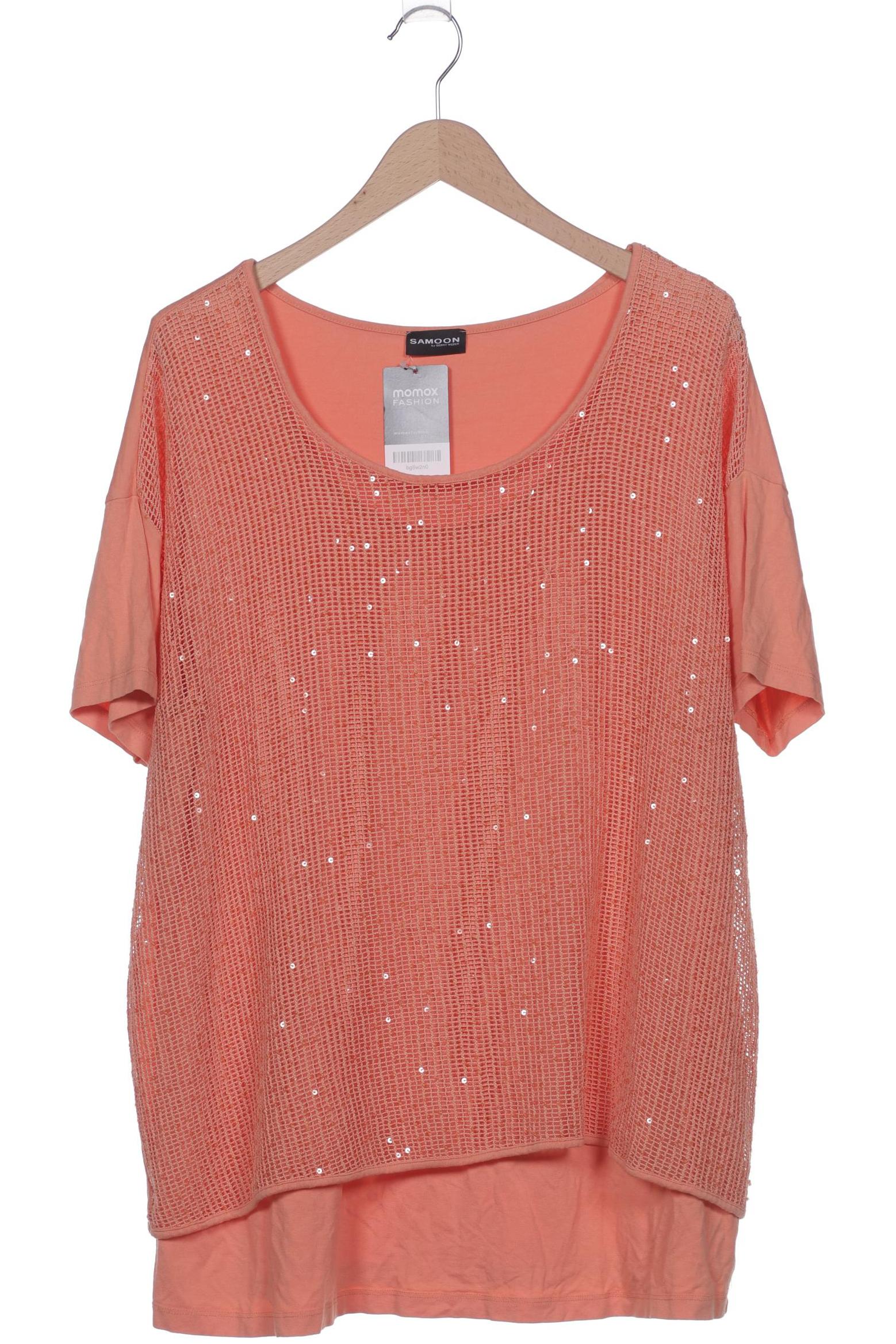 

Samoon by Gerry Weber Damen T-Shirt, orange, Gr. 48