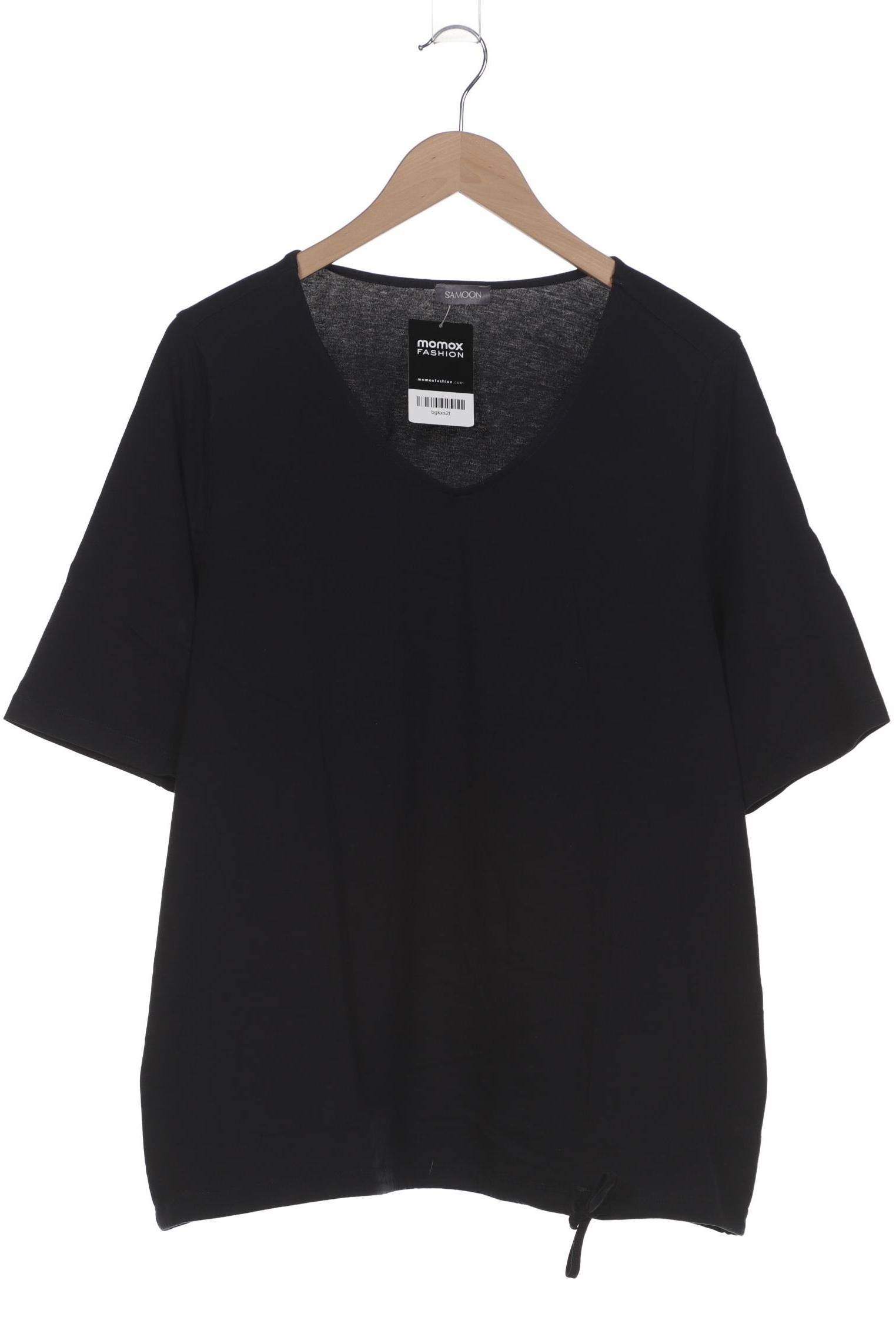 

Samoon by Gerry Weber Damen T-Shirt, schwarz, Gr. 46