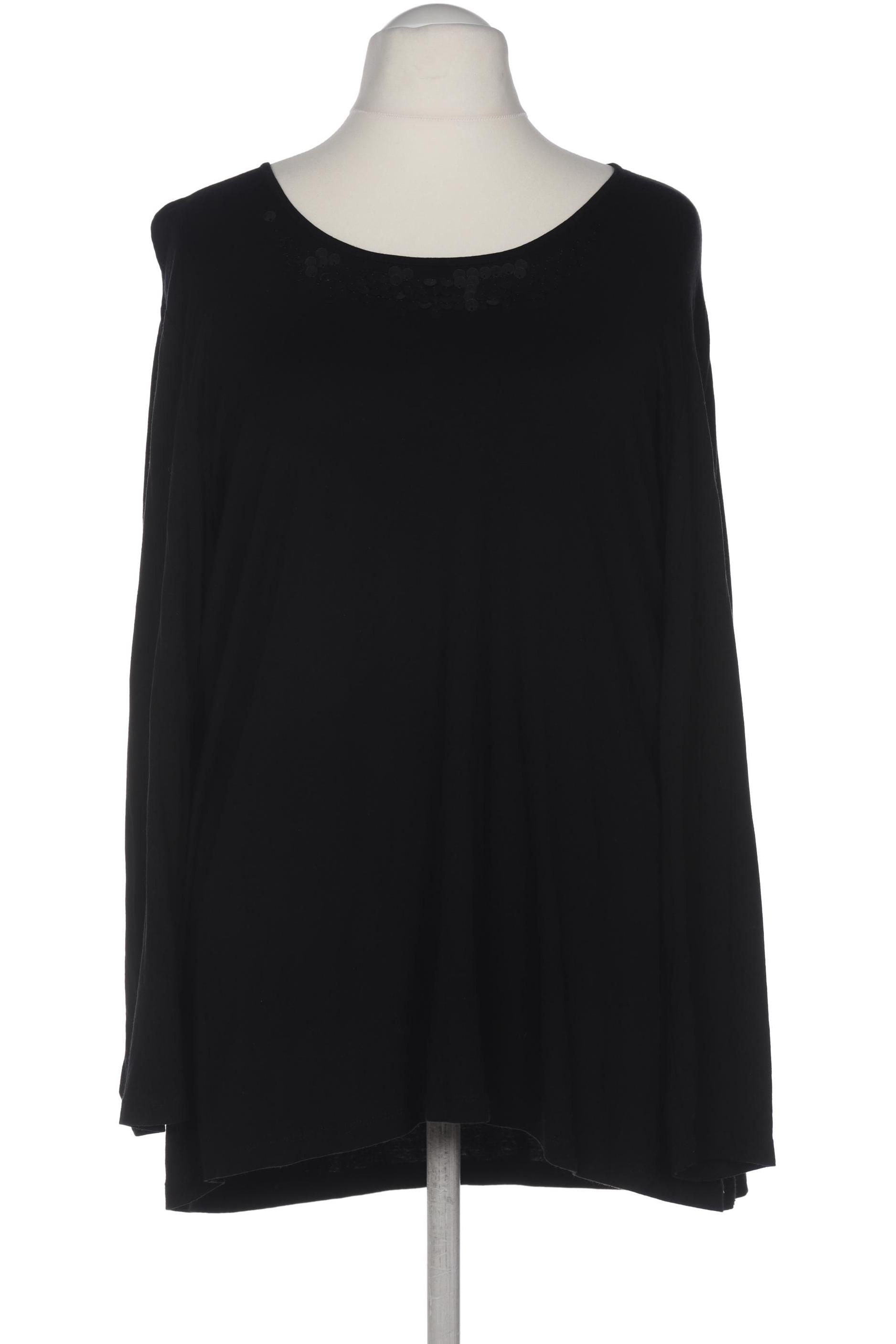 

Samoon by Gerry Weber Damen Langarmshirt, schwarz, Gr. 52