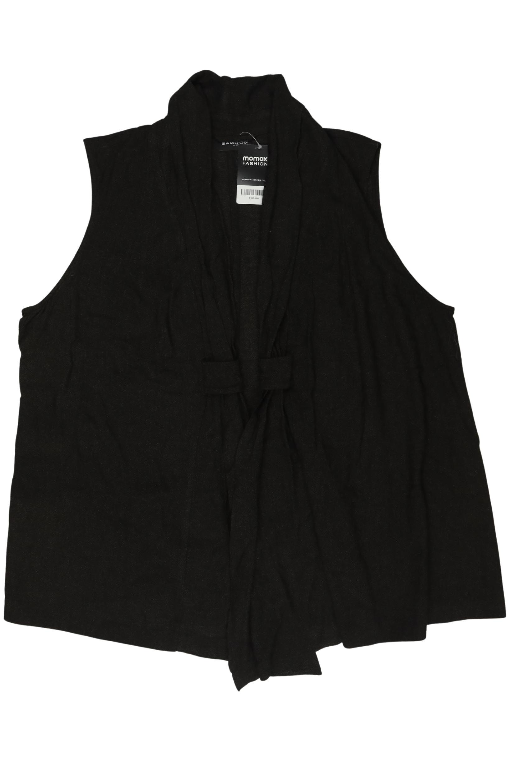 

Samoon by Gerry Weber Damen Weste, schwarz, Gr. 44