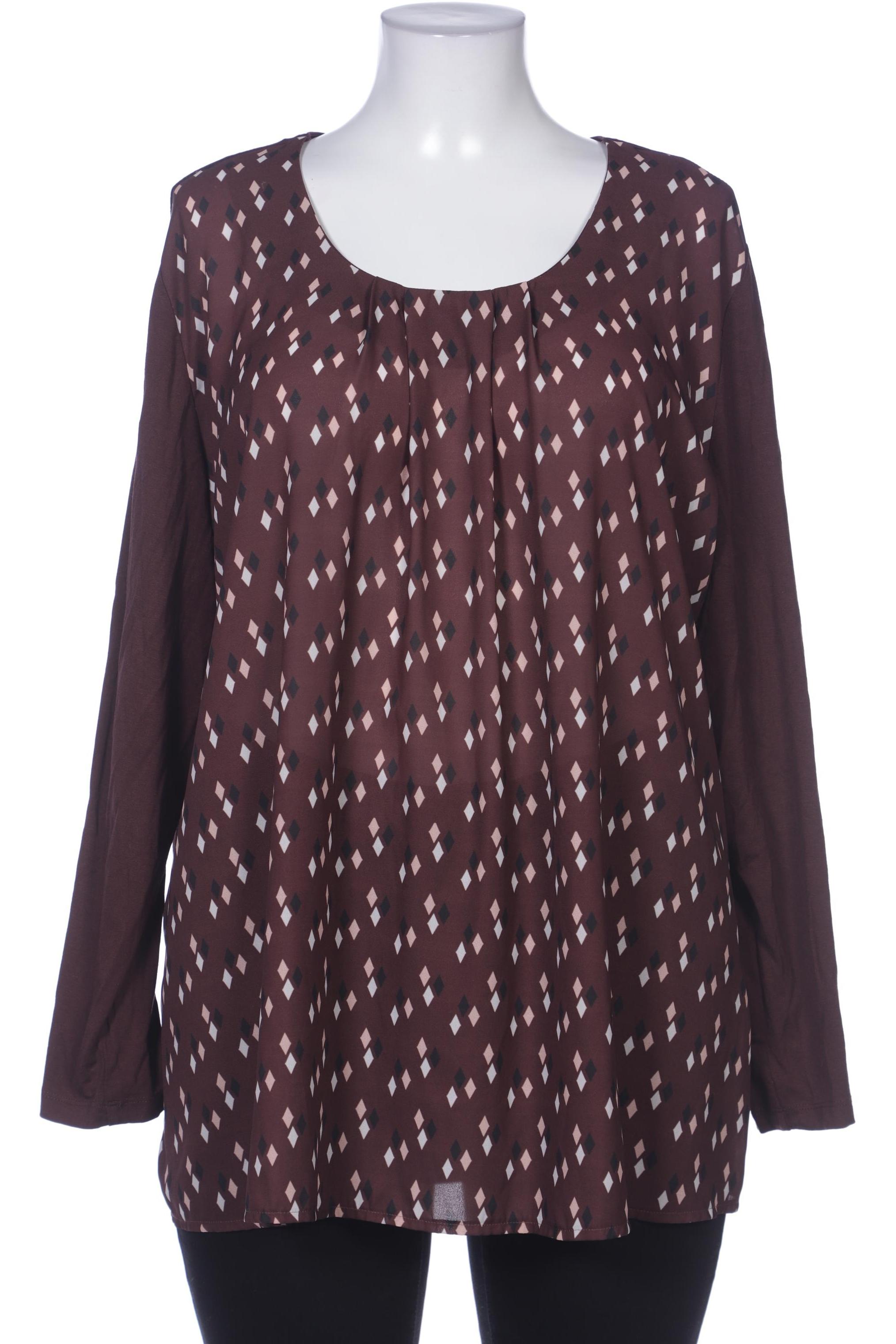 

Samoon by Gerry Weber Damen Bluse, braun, Gr. 48