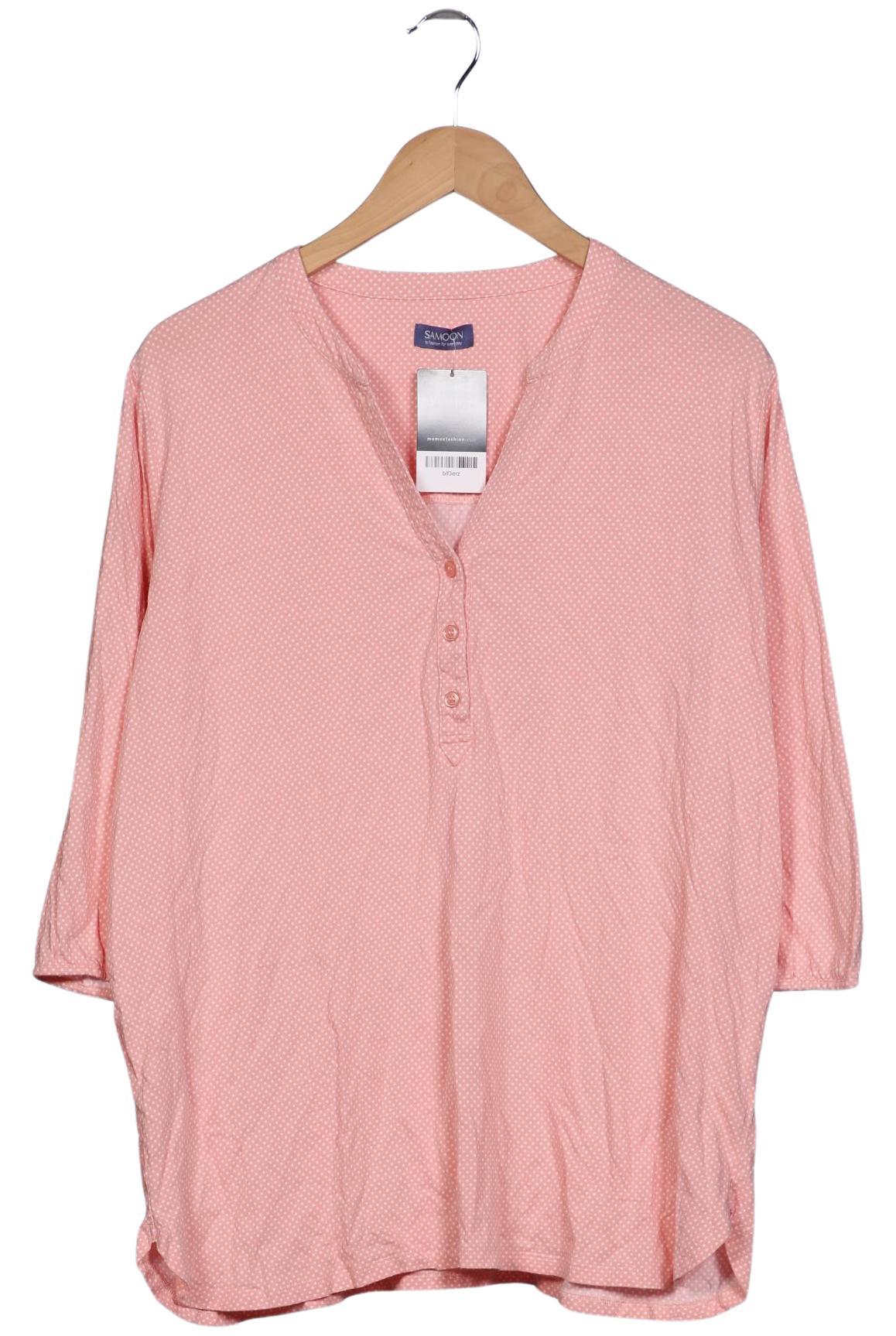 

Samoon by Gerry Weber Damen Langarmshirt, pink, Gr. 48