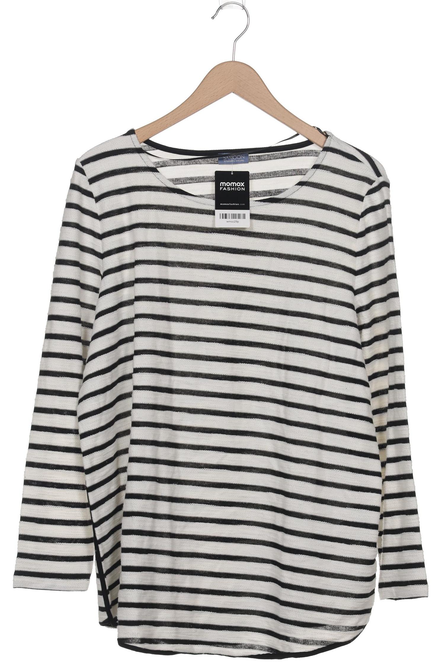 

Samoon by Gerry Weber Damen Pullover, weiß, Gr. 46
