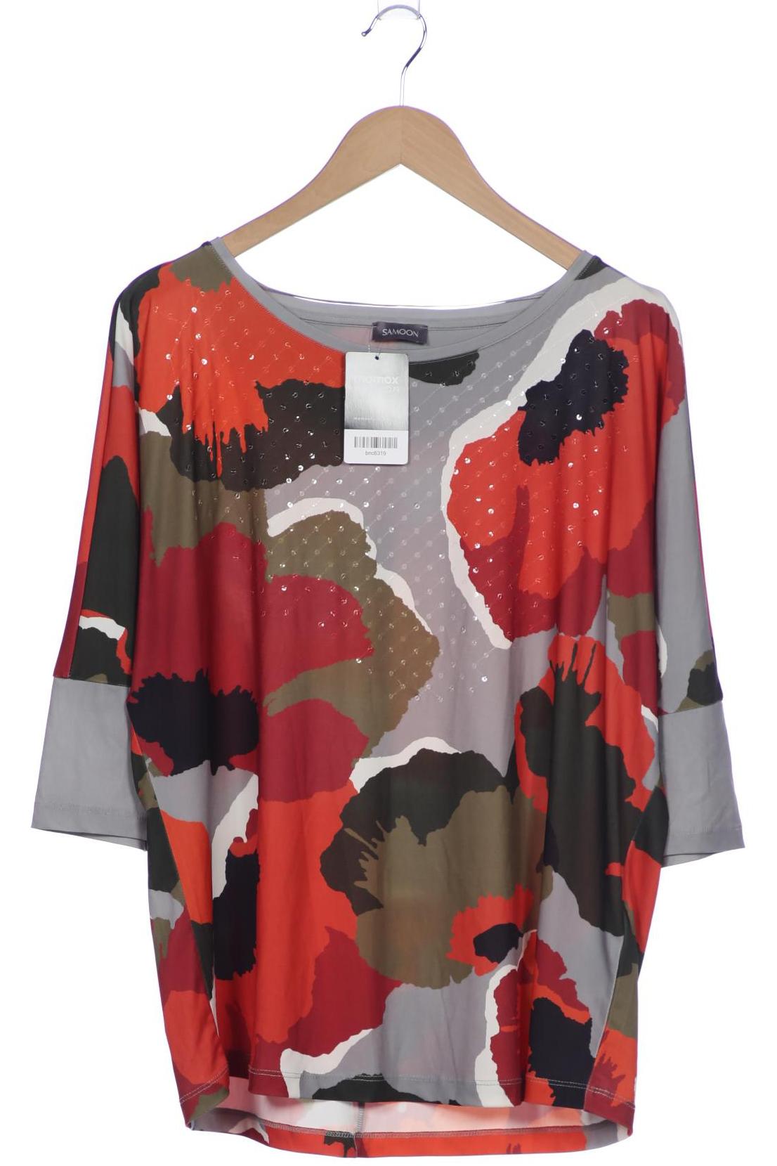 

Samoon by Gerry Weber Damen Langarmshirt, mehrfarbig, Gr. 44