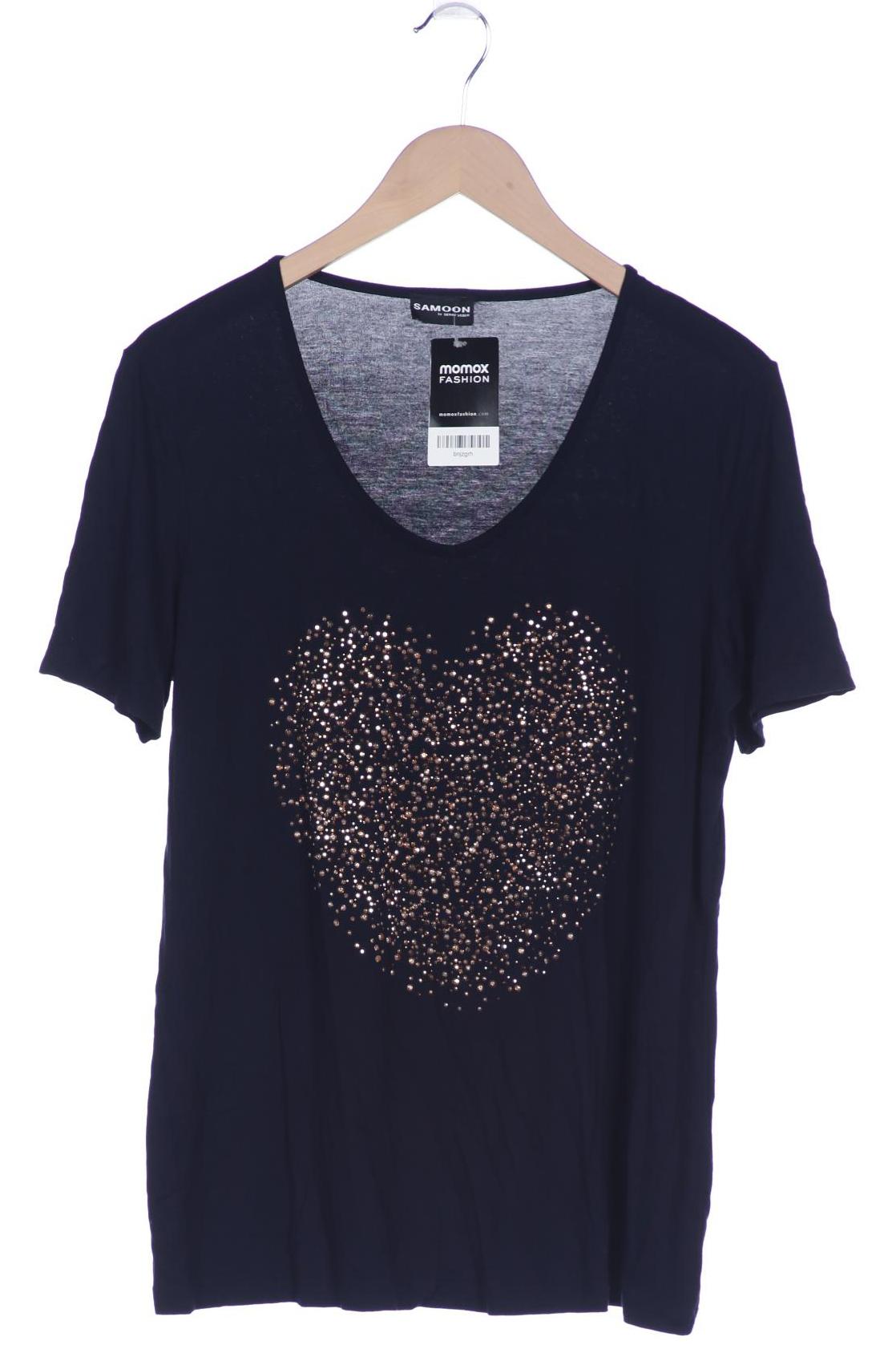 

Samoon by Gerry Weber Damen T-Shirt, marineblau, Gr. 42