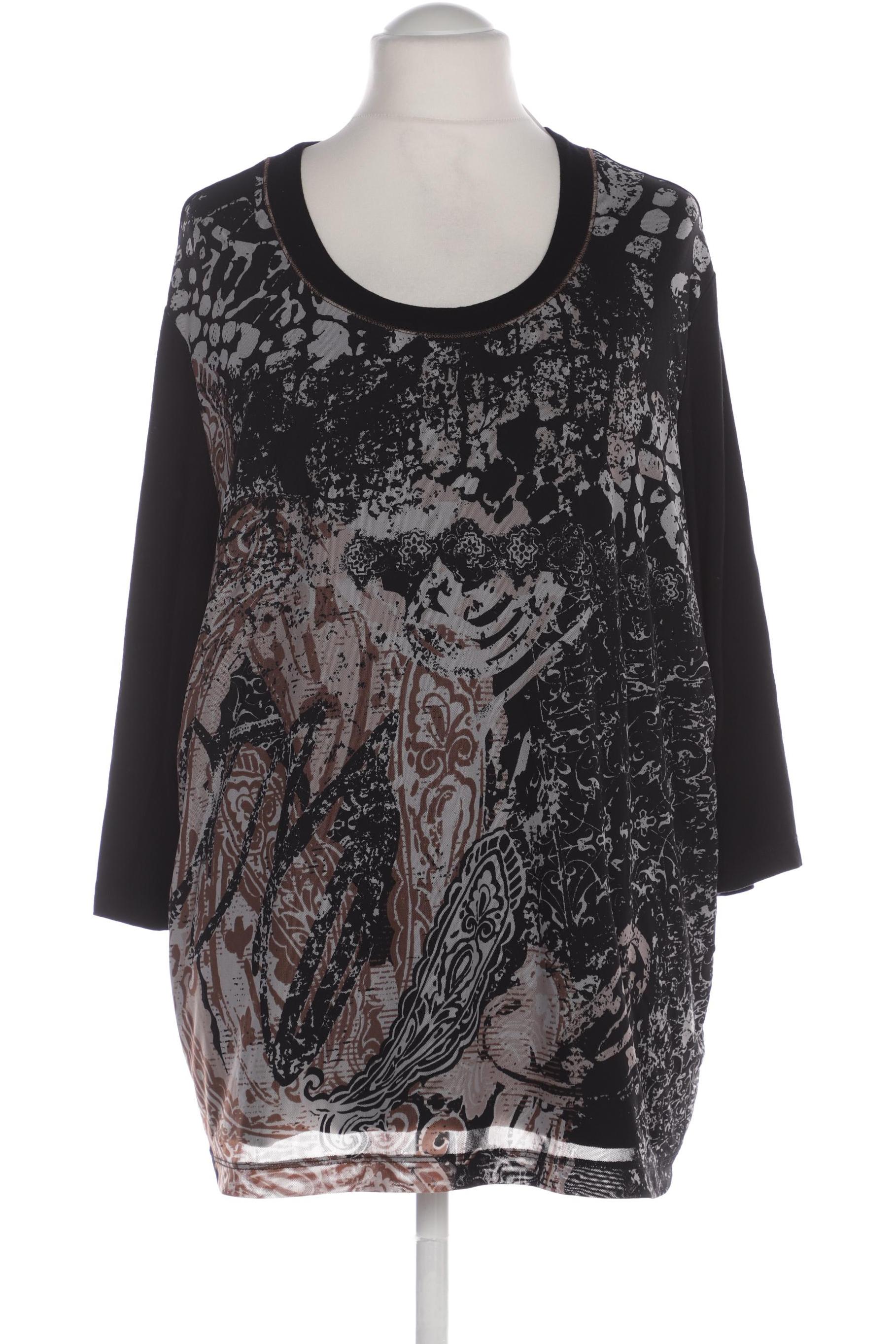 

Samoon by Gerry Weber Damen Langarmshirt, schwarz, Gr. 54