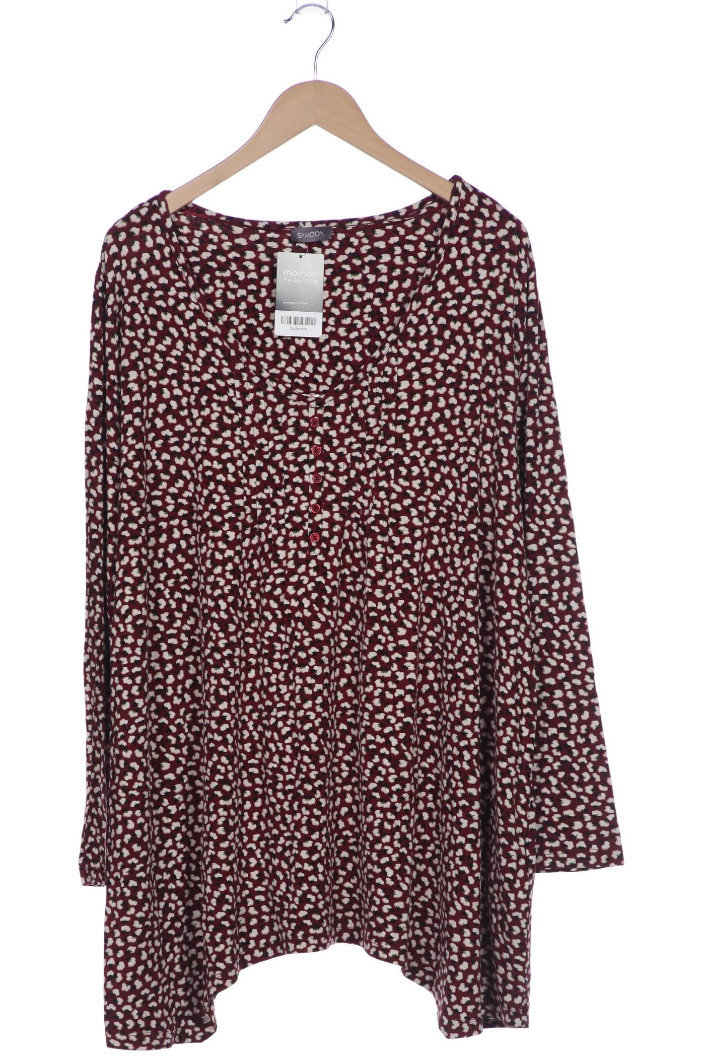 

Samoon by Gerry Weber Damen Langarmshirt, bordeaux, Gr. 52
