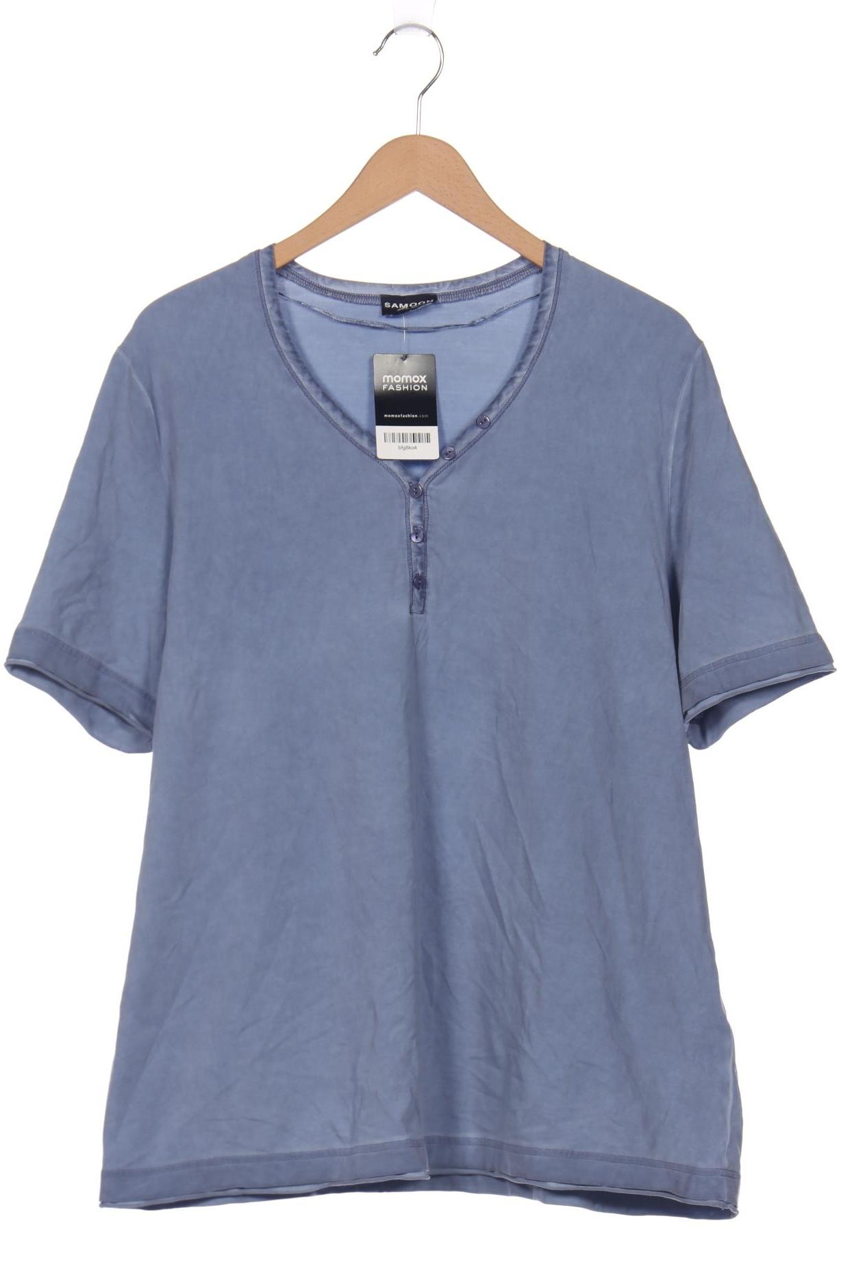 

Samoon by Gerry Weber Damen T-Shirt, blau, Gr. 50