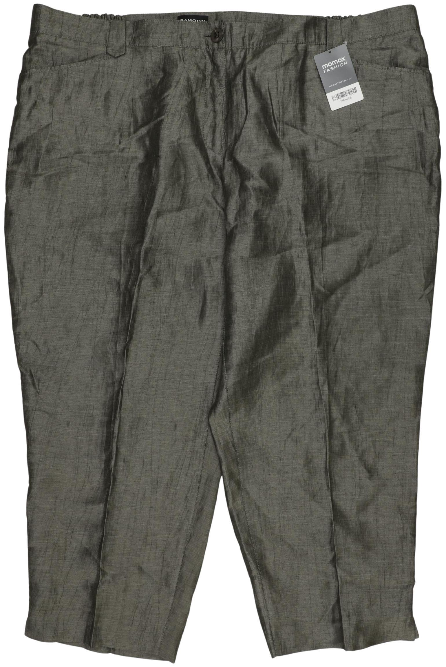 

Samoon by Gerry Weber Damen Stoffhose, grün, Gr. 52