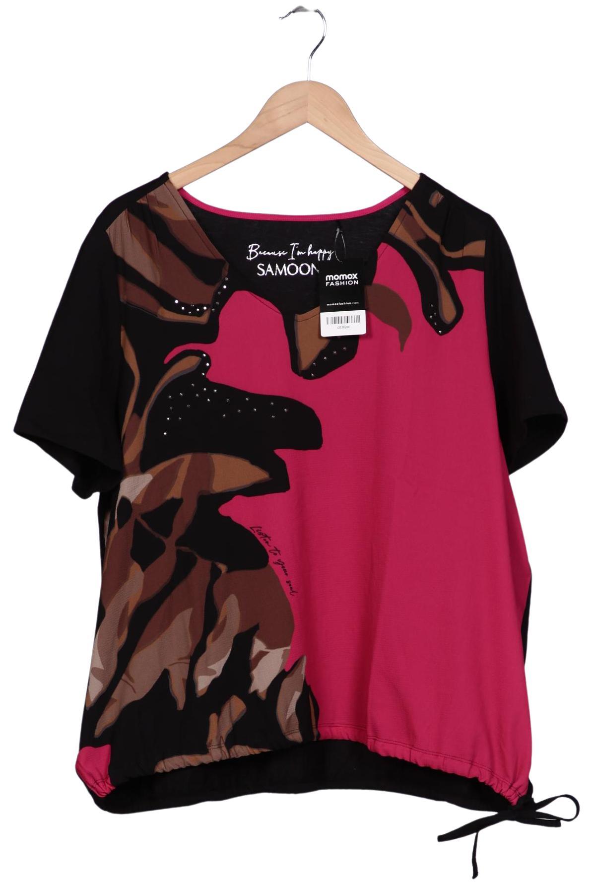 

Samoon by Gerry Weber Damen T-Shirt, pink, Gr. 48