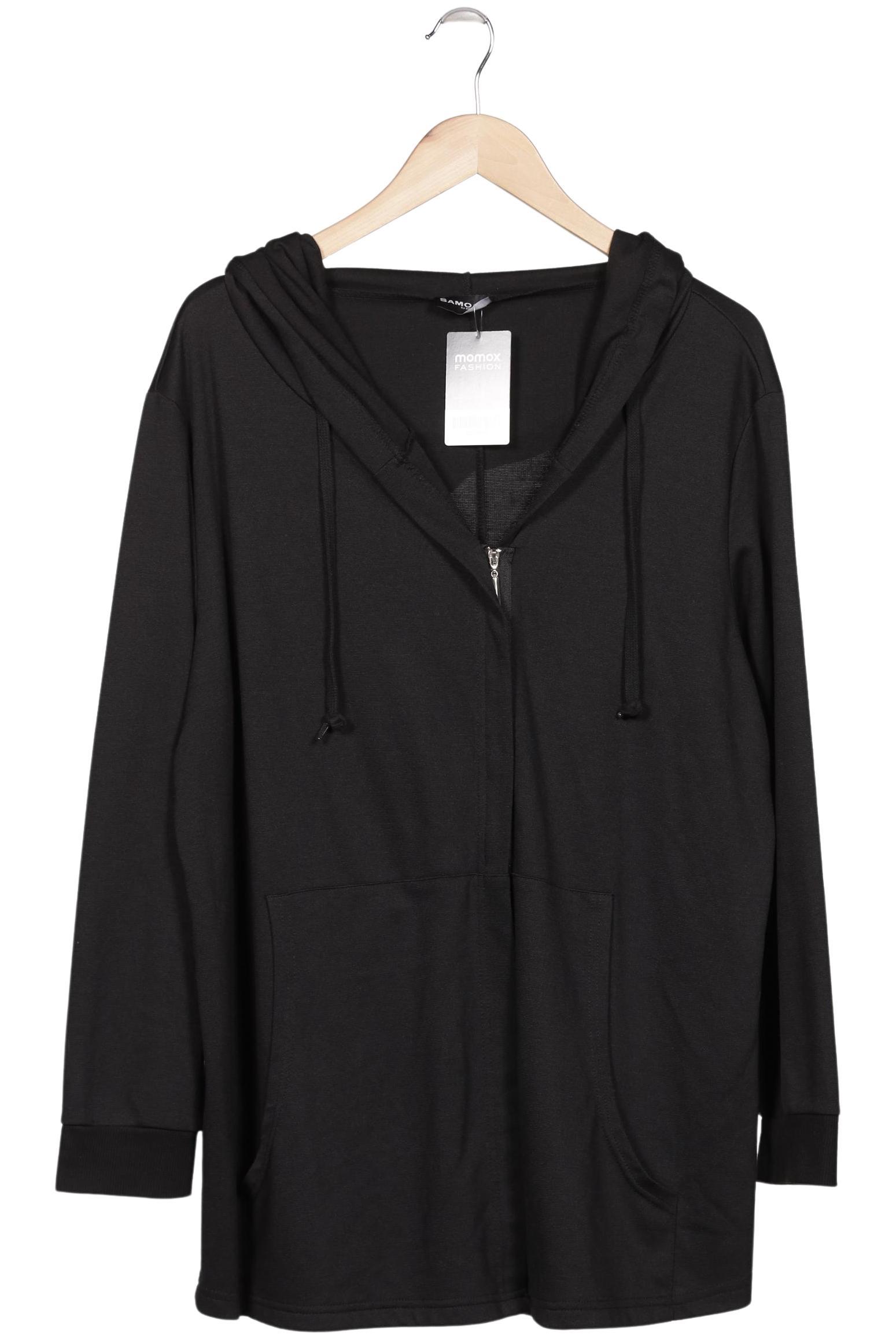 

Samoon by Gerry Weber Damen Kapuzenpullover, schwarz, Gr. 48