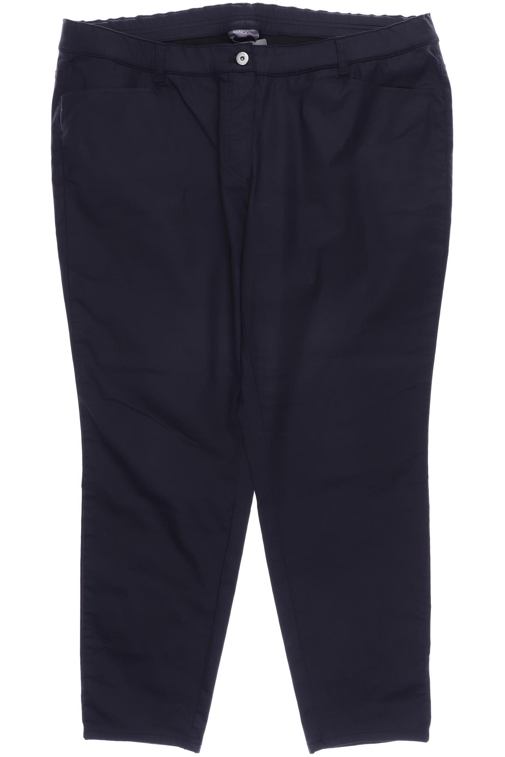 

SAMOON by Gerry Weber Damen Stoffhose, marineblau