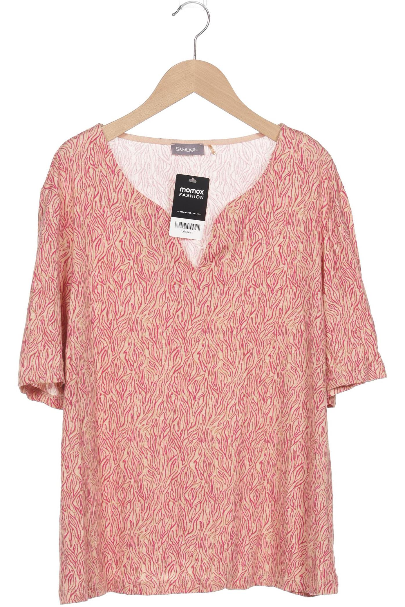 

Samoon by Gerry Weber Damen T-Shirt, pink, Gr. 46