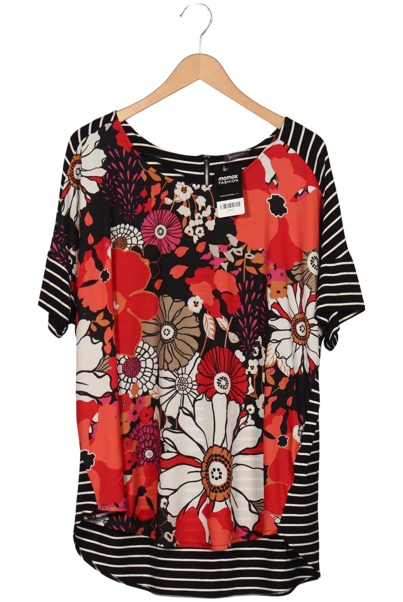 

Samoon by Gerry Weber Damen T-Shirt, schwarz, Gr. 50