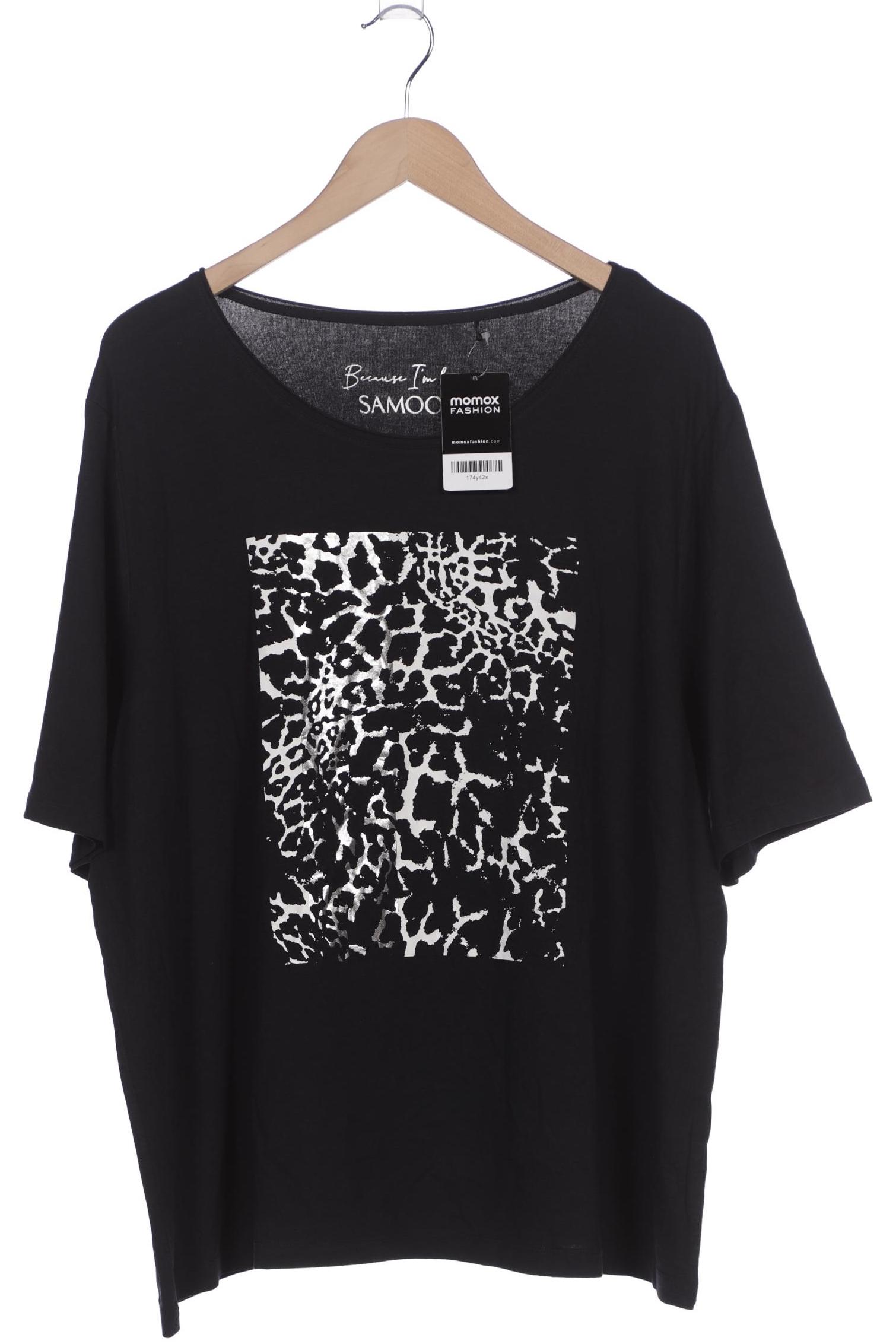 

Samoon by Gerry Weber Damen T-Shirt, schwarz, Gr. 52